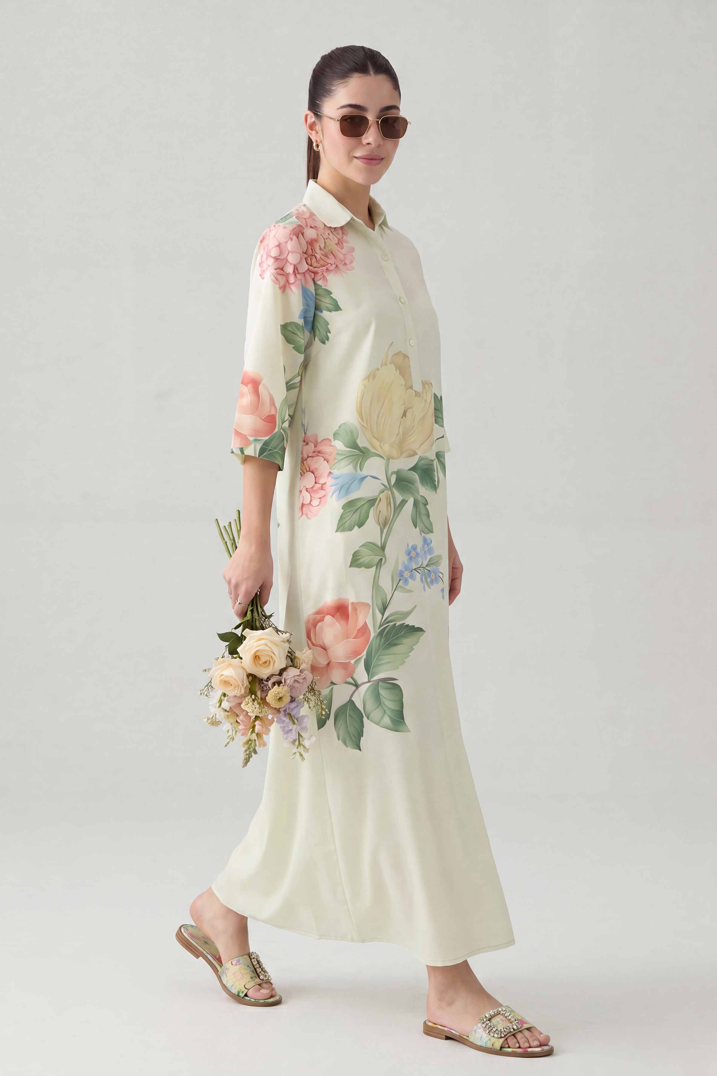 Printed Dress - AS26-92