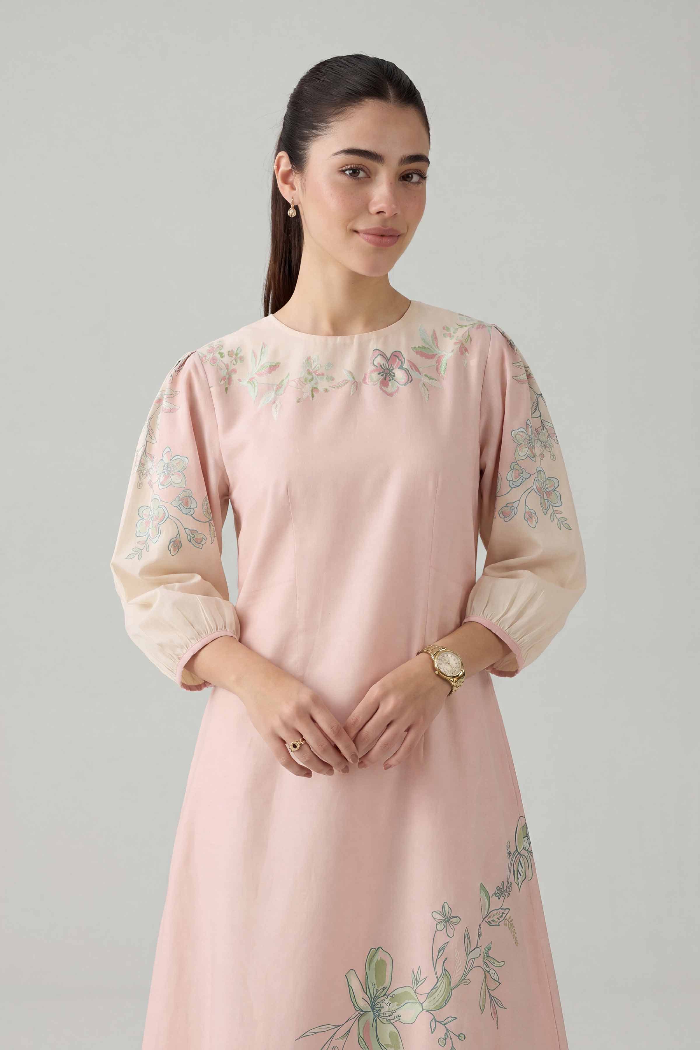 Printed Dress - AS26-94