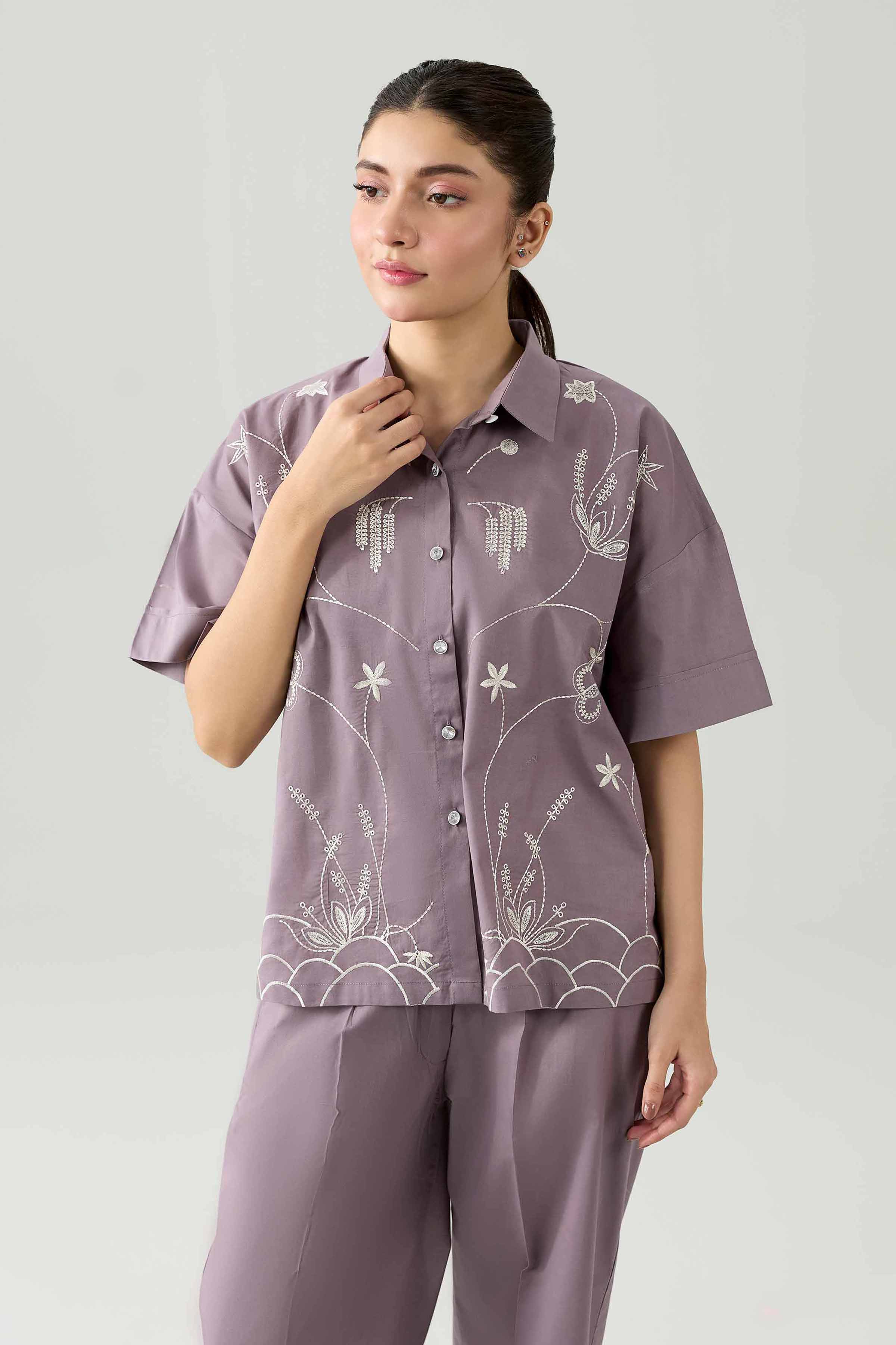 2 Piece - Embroidered Suit - AS26-99