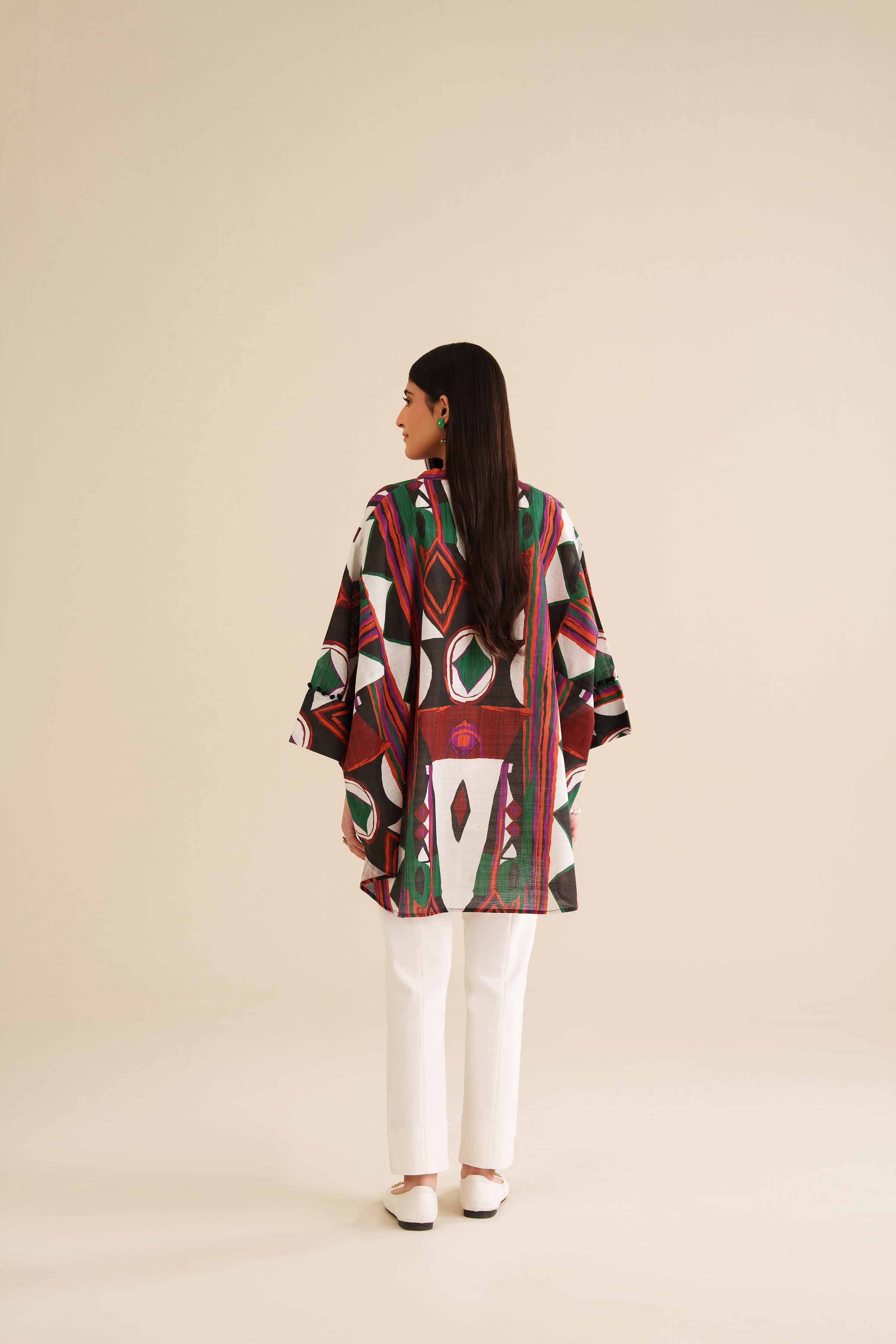 Printed Tunic - AW25-03 for Women - Pret Collection | Nishat | Shop Online