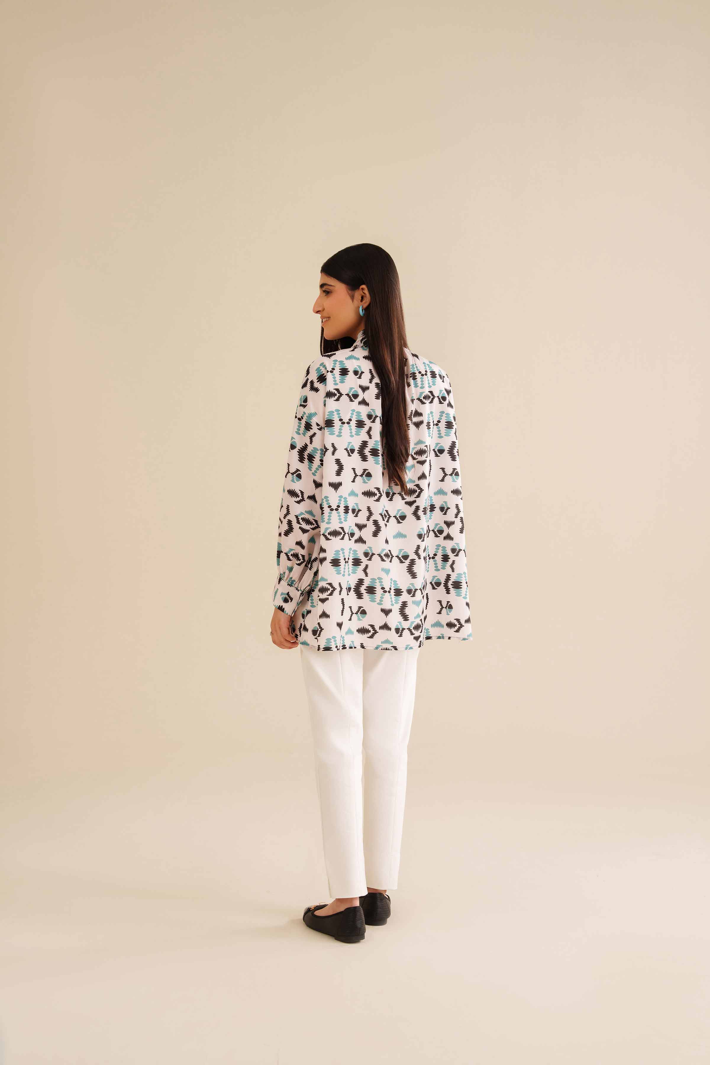 Printed Tunic - AW25-04 for Women - Pret Collection | Nishat | Shop Online