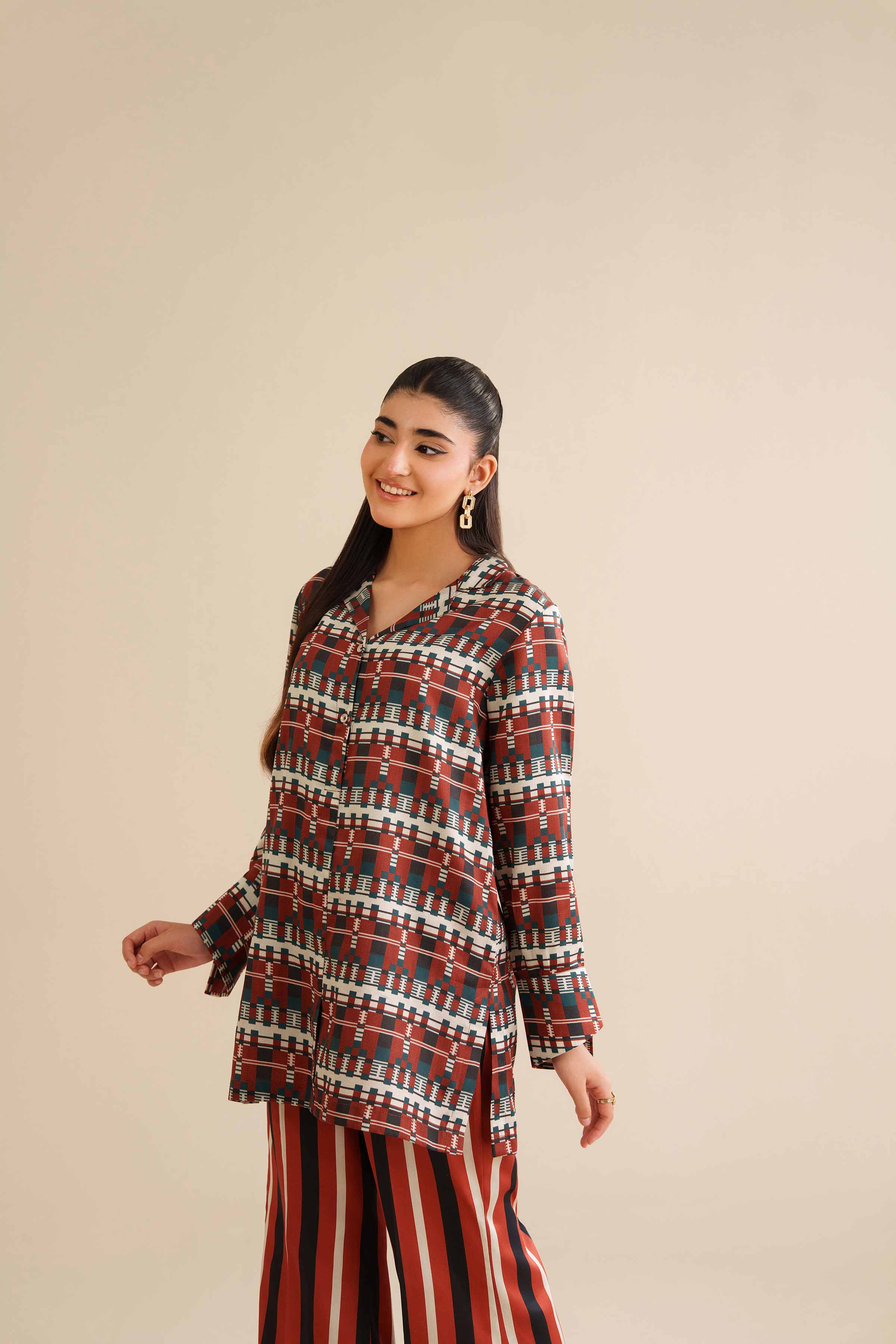 2 Piece - Printed Suit - AW25-13 for Women - Pret Collection | Nishat | Shop Online