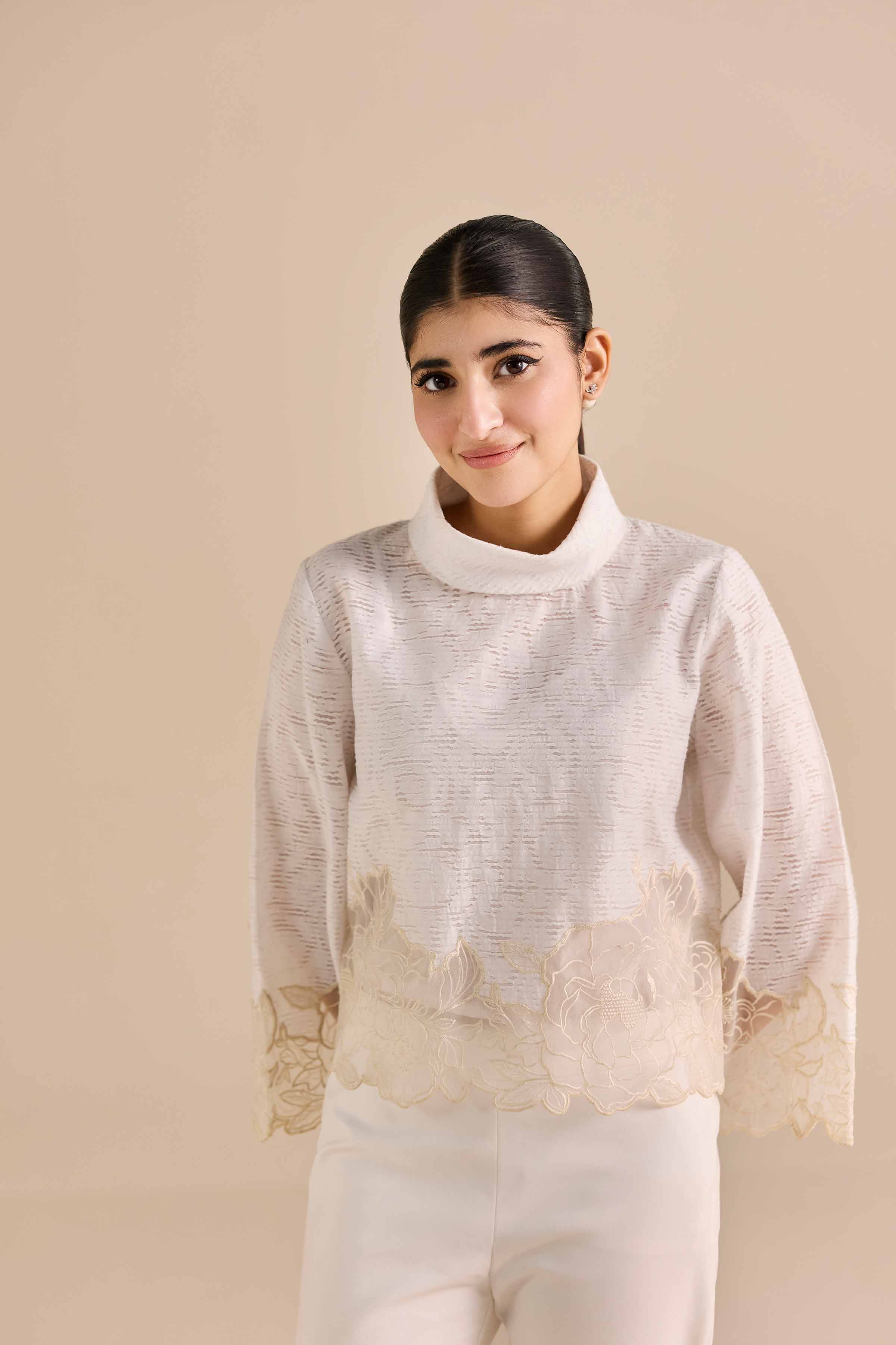 Embroidered Tunic - AW25-16 for Women - Pret Collection | Nishat | Shop Online
