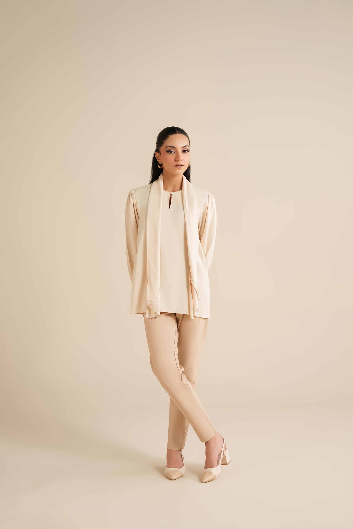 Embroidered Tunic - AW25-21 for Women - Pret Collection | Nishat | Shop Online
