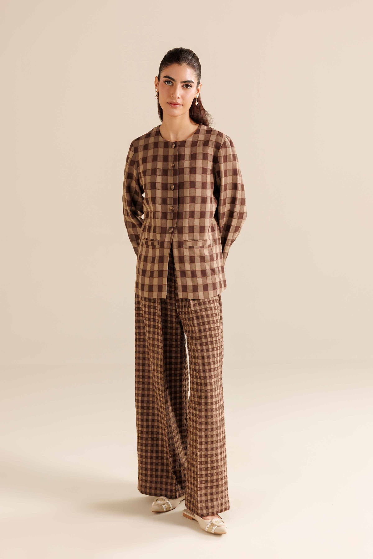 2 Piece - Printed Suit - AW25-25 for Women - Pret Collection | Nishat | Shop Online