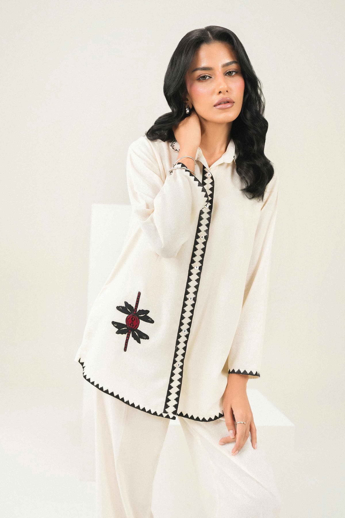 2 Piece - Embroidered Suit - AW25-30 for Women - Pret Collection | Nishat | Shop Online