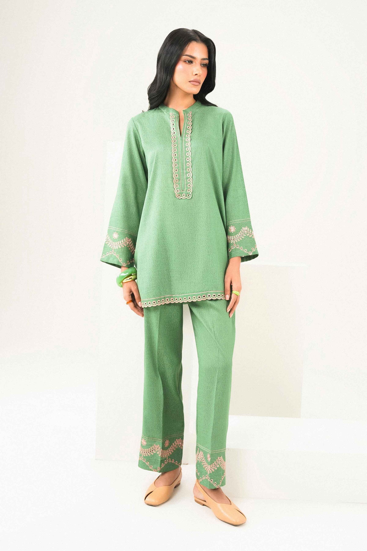2 Piece - Embroidered Suit - AW25-31 for Women - Pret Collection | Nishat | Shop Online