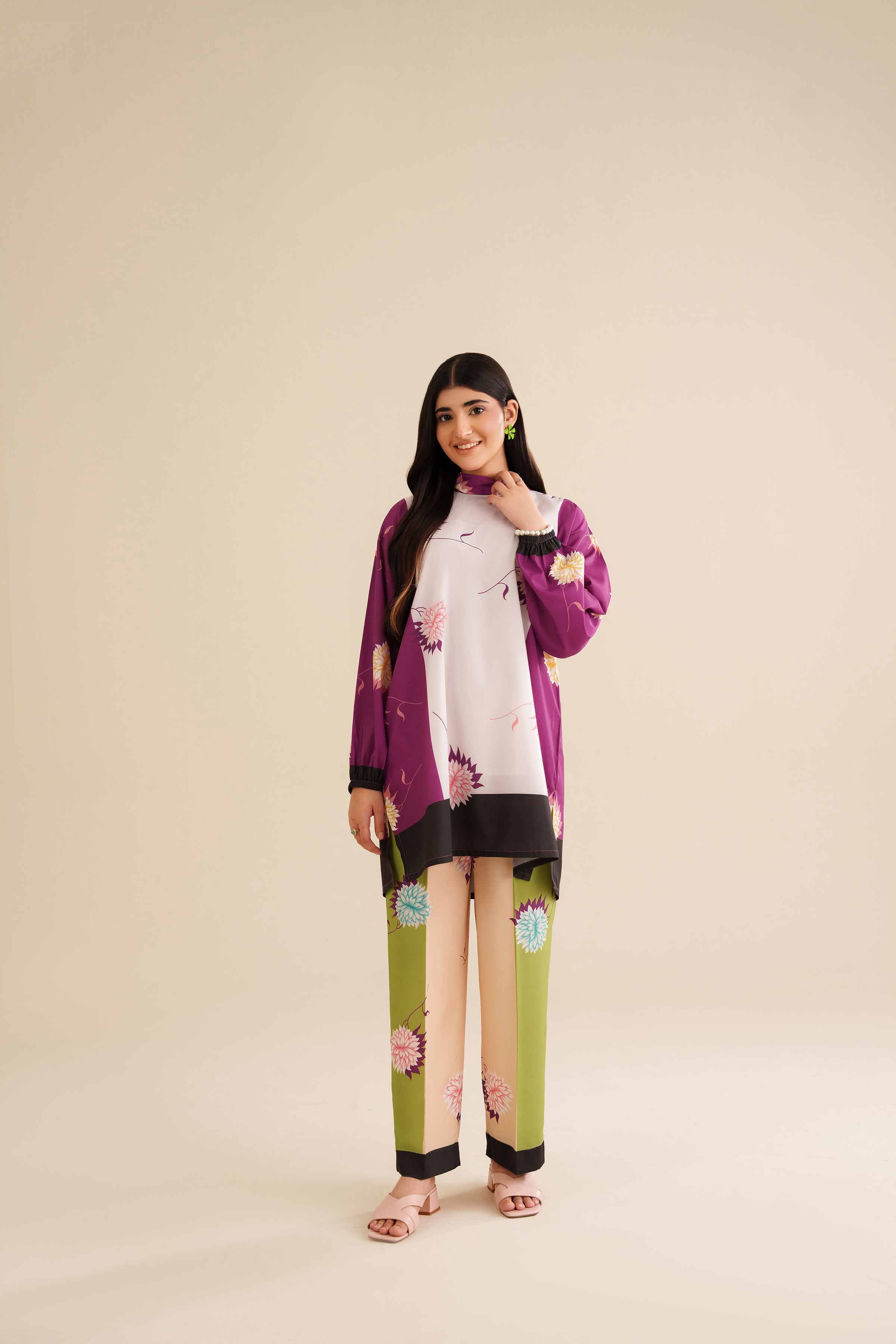 2 Piece - Printed Suit - AW25-33 for Women - Pret Collection | Nishat | Shop Online