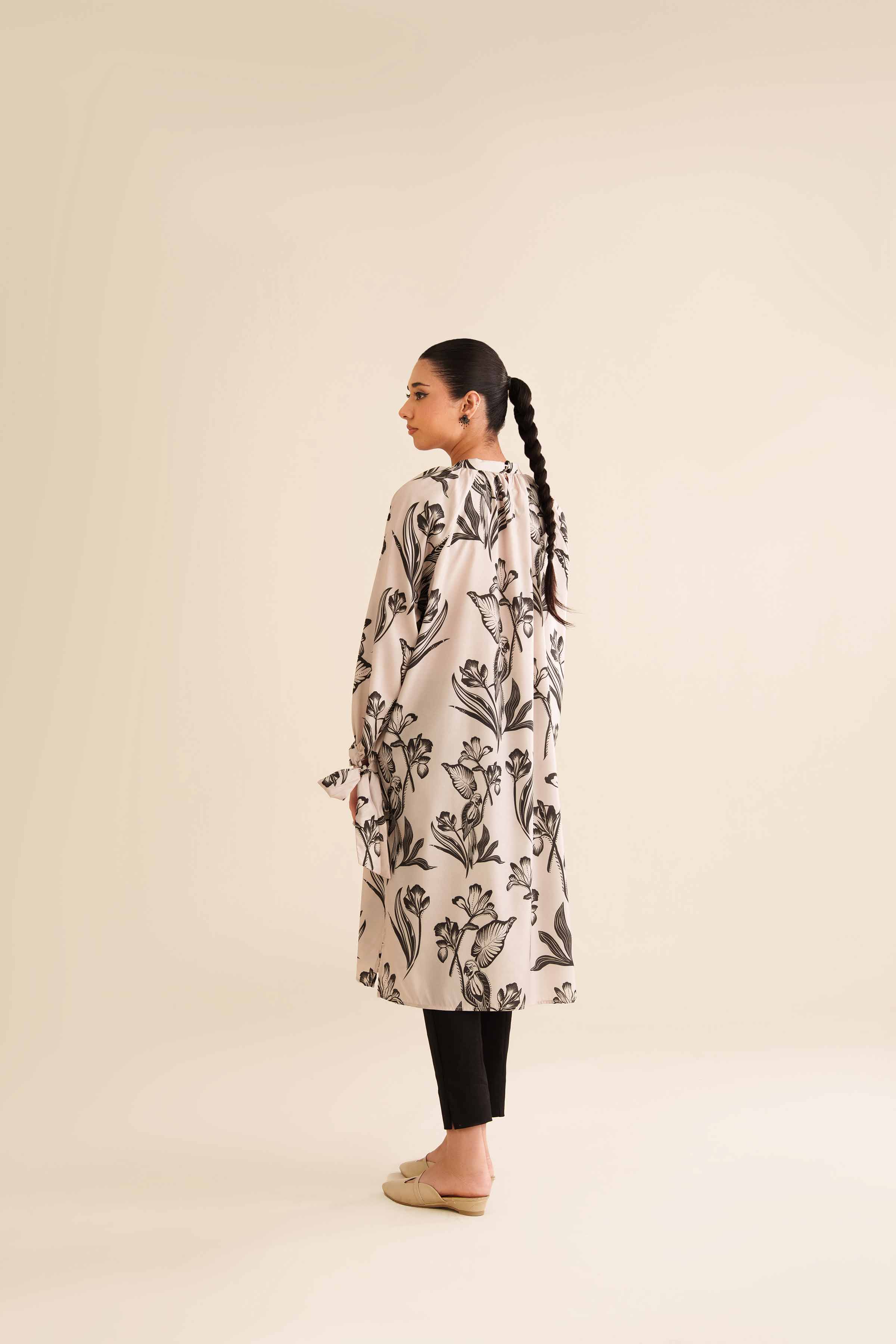 Printed Tunic - AW25-34 for Women - Pret Collection | Nishat | Shop Online