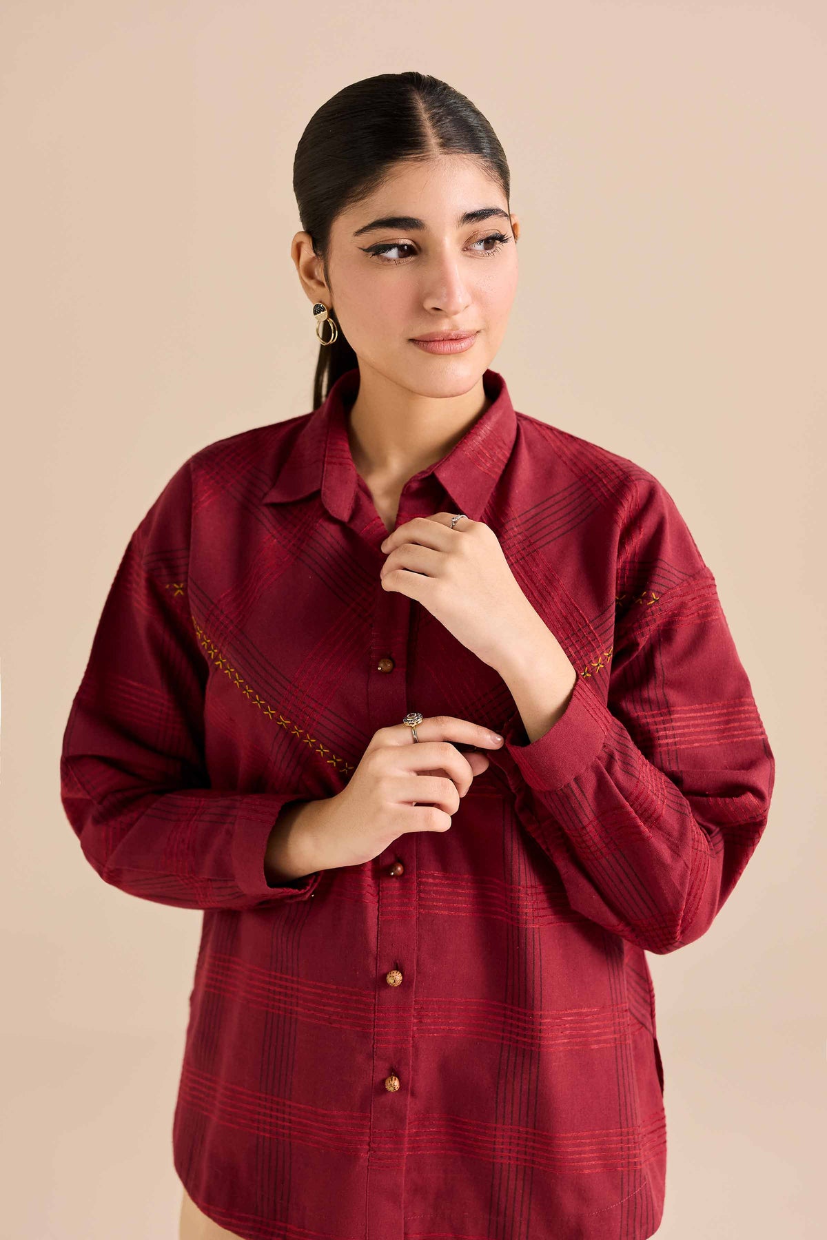Basic Tunic - AW25-41 for Women - Pret Collection | Nishat | Shop Online