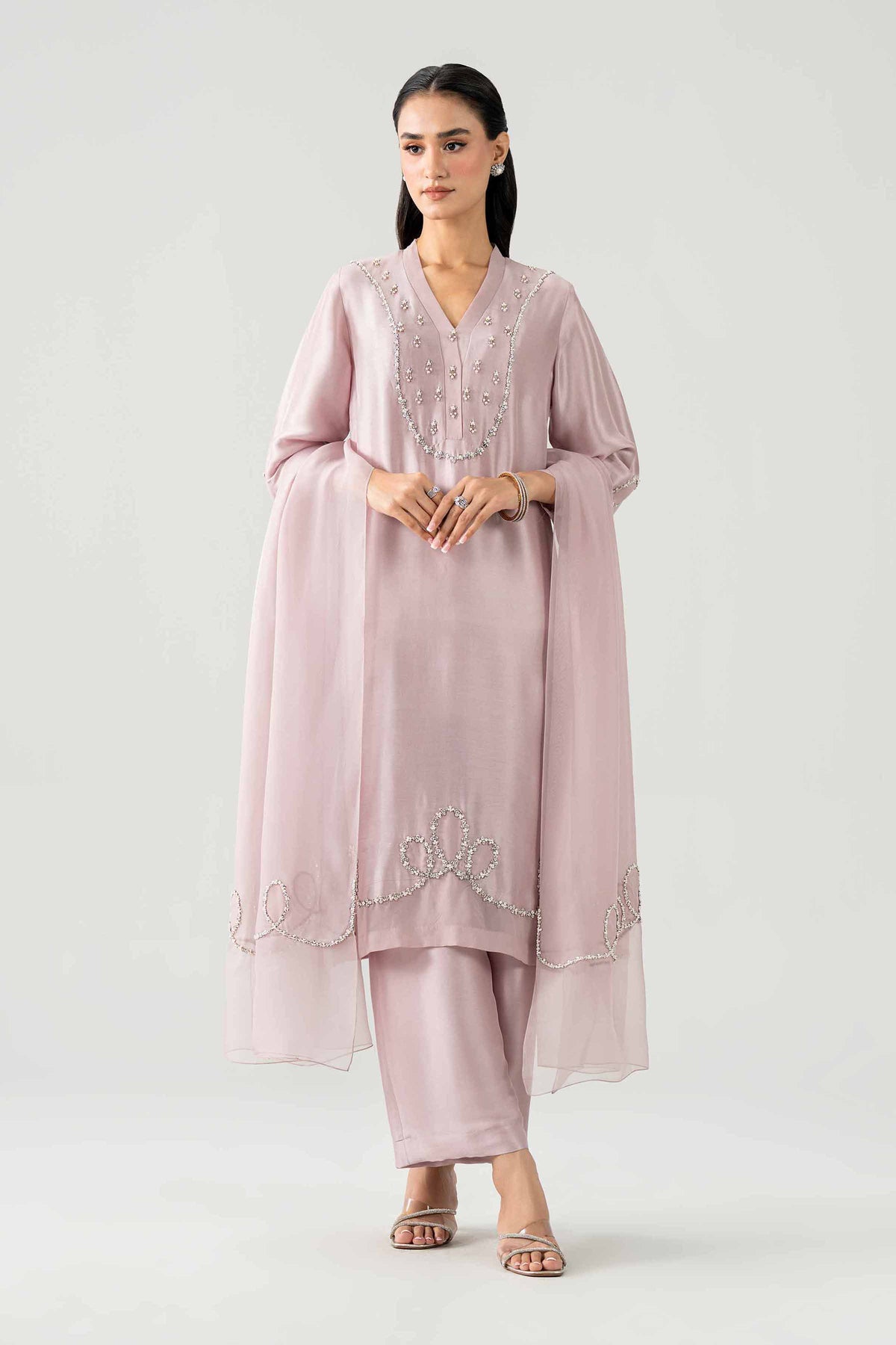 3 Piece - Embroidered Suit - CBS26-01 for Women - Boutique Collection | Nishat | Shop Online