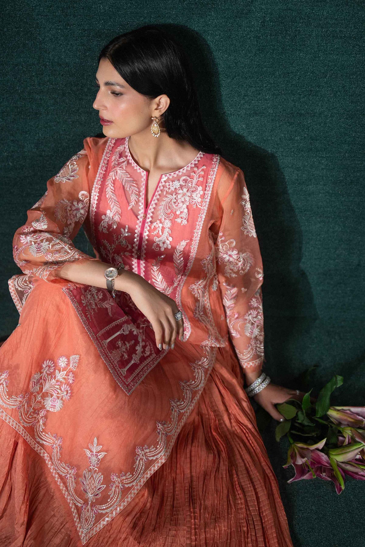 2 Piece - Embroidered Suit - CBS26-08 for Women - Boutique Collection | Nishat | Shop Online