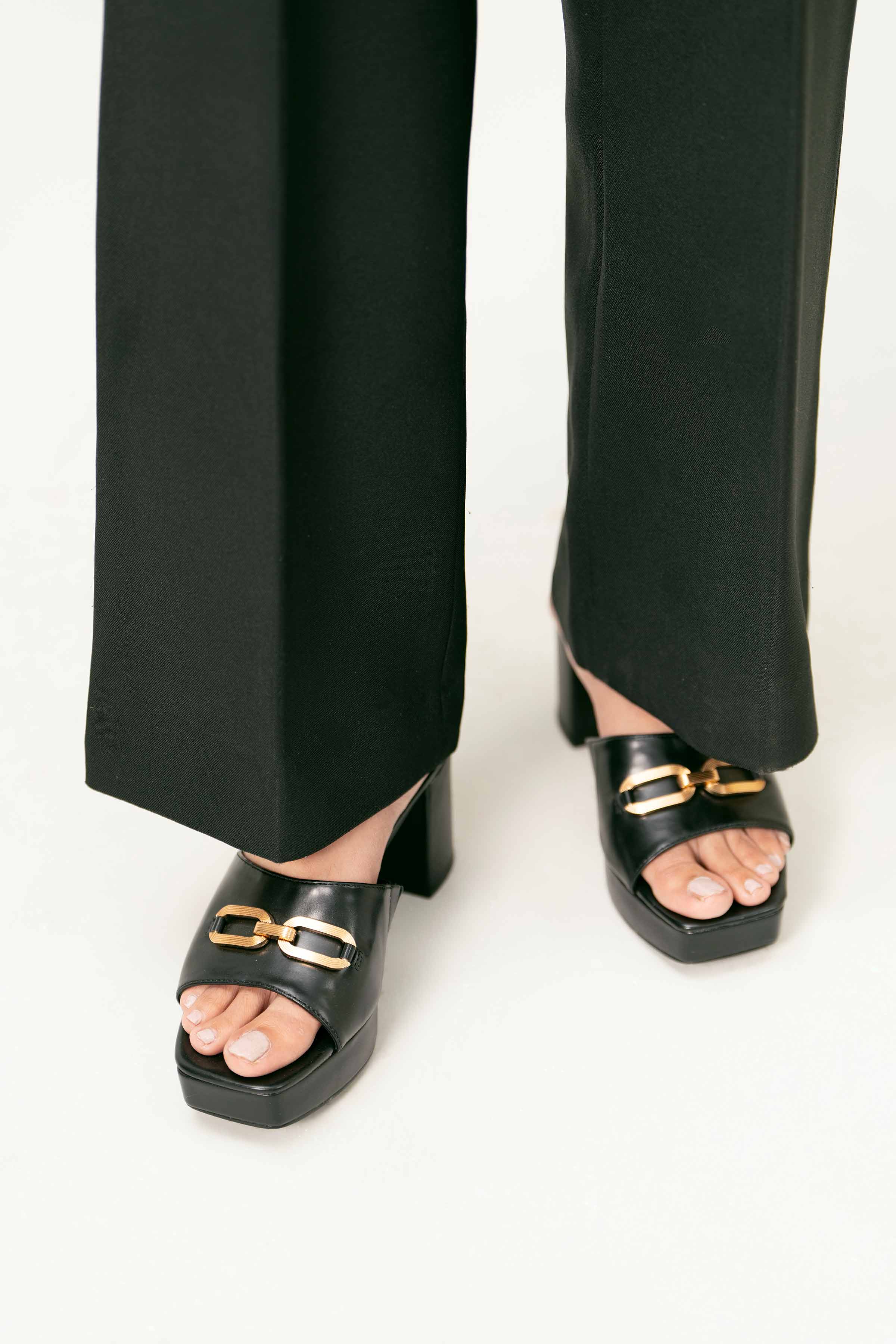 Black Block Heels-440692903 for Women - Fashion Collection | Nishat | Shop Online