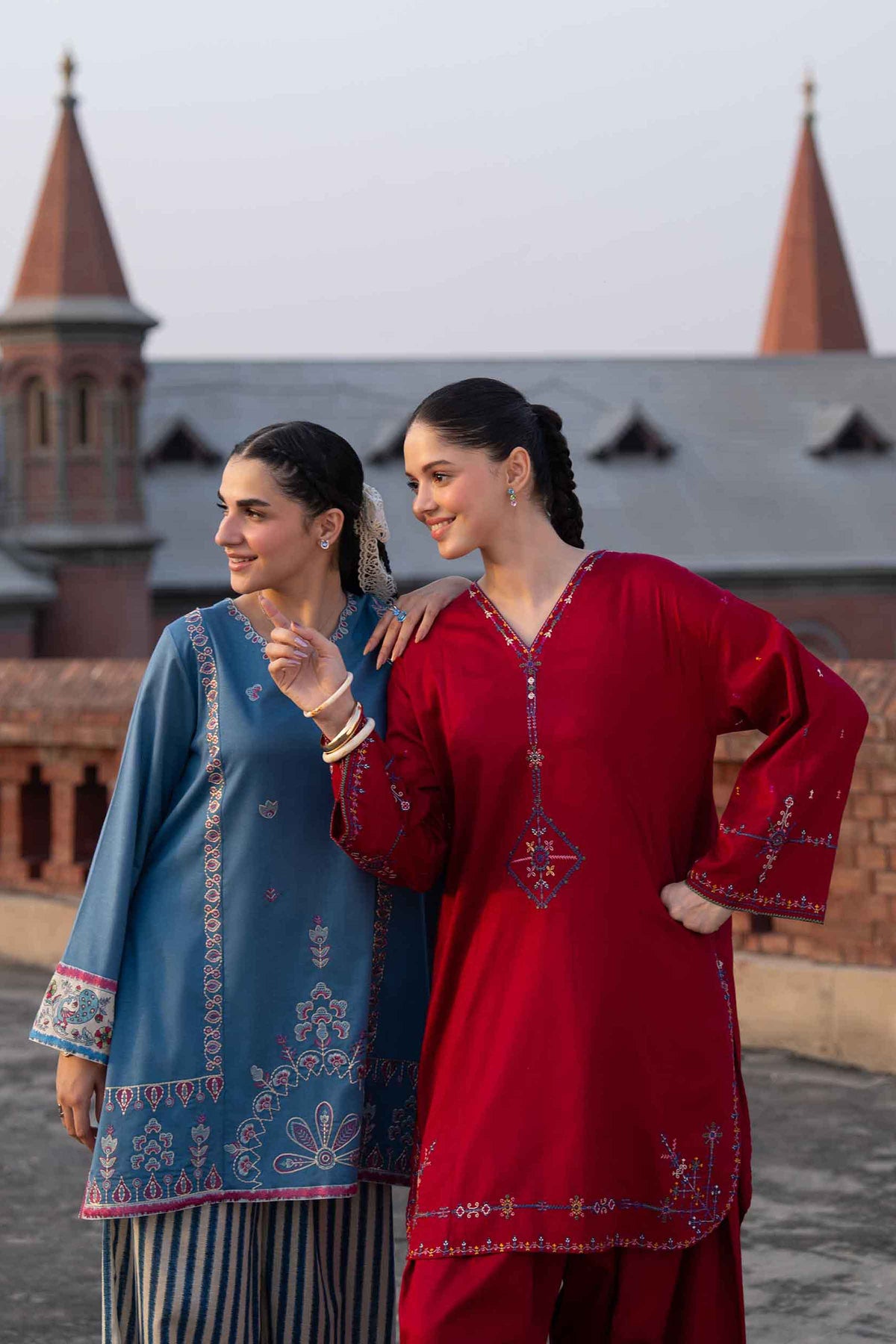 2 Piece - Printed Embroidered Suit - ST2STE-PRET26WV2-22 for Women - Pret Collection | Nishat | Shop Online