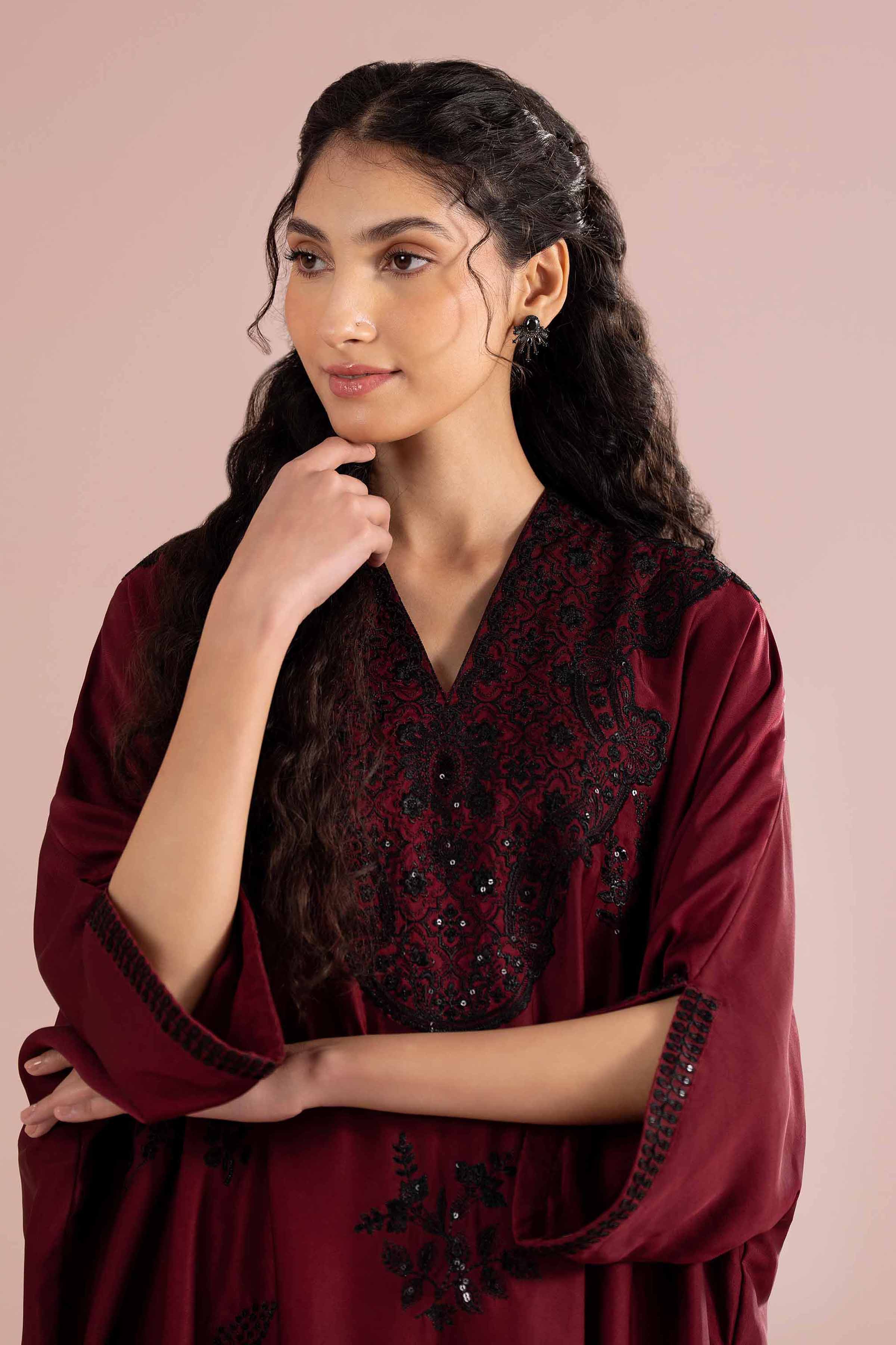 Embroidered Dress - FE26-04 for Women - Pret Collection | Nishat | Shop Online