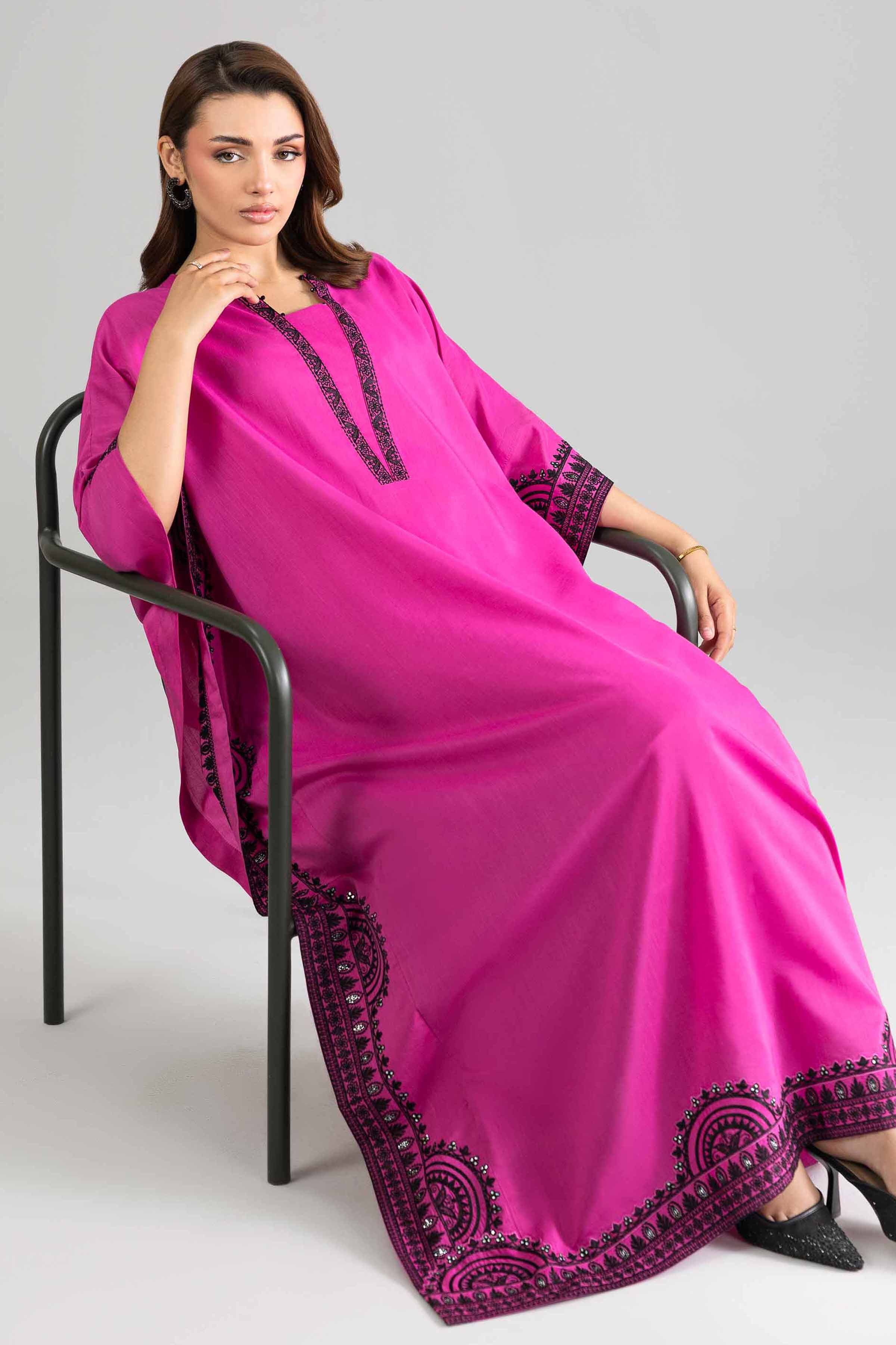 Embroidered Kaftan - FE26-110