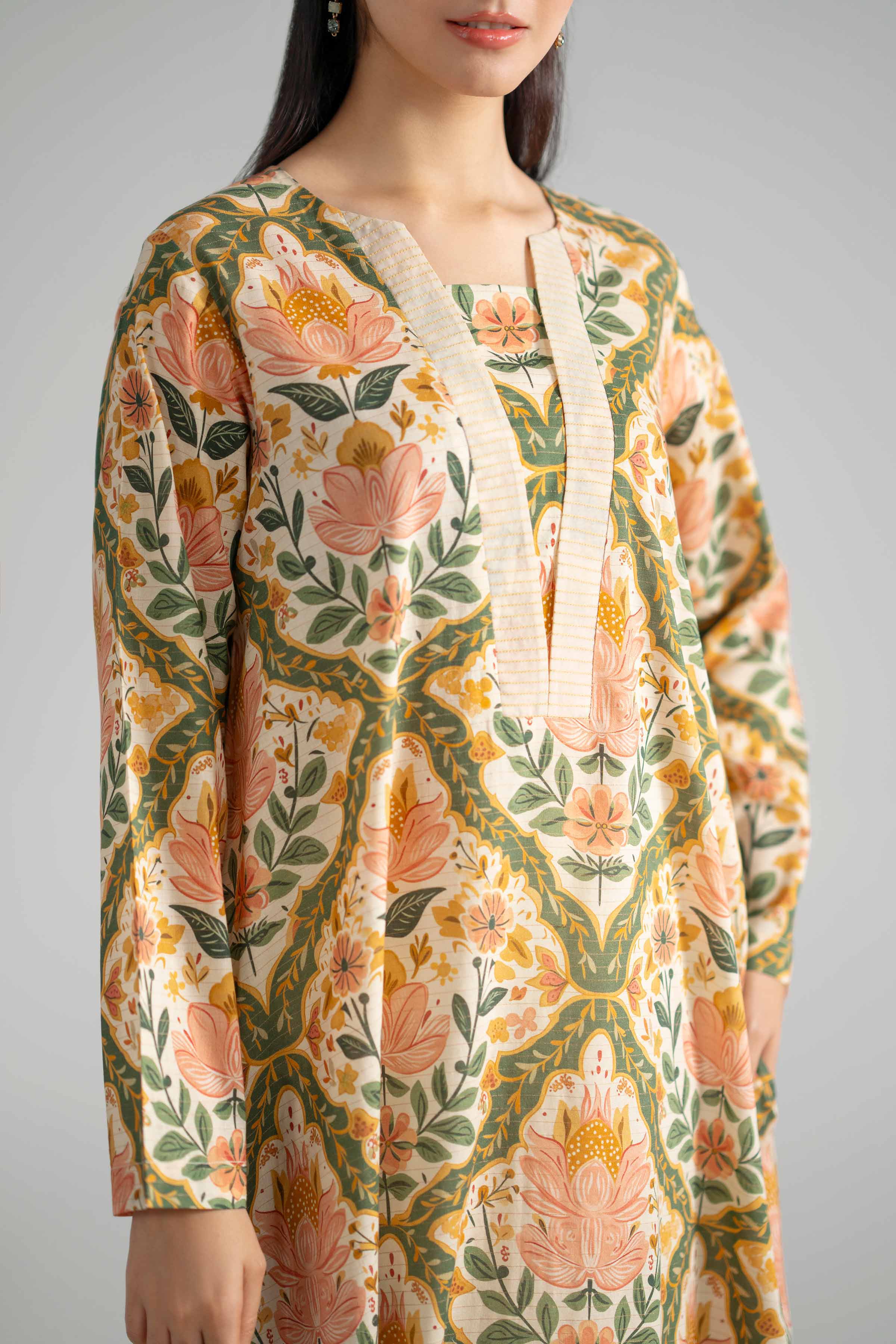 Printed Dress - FE26-114