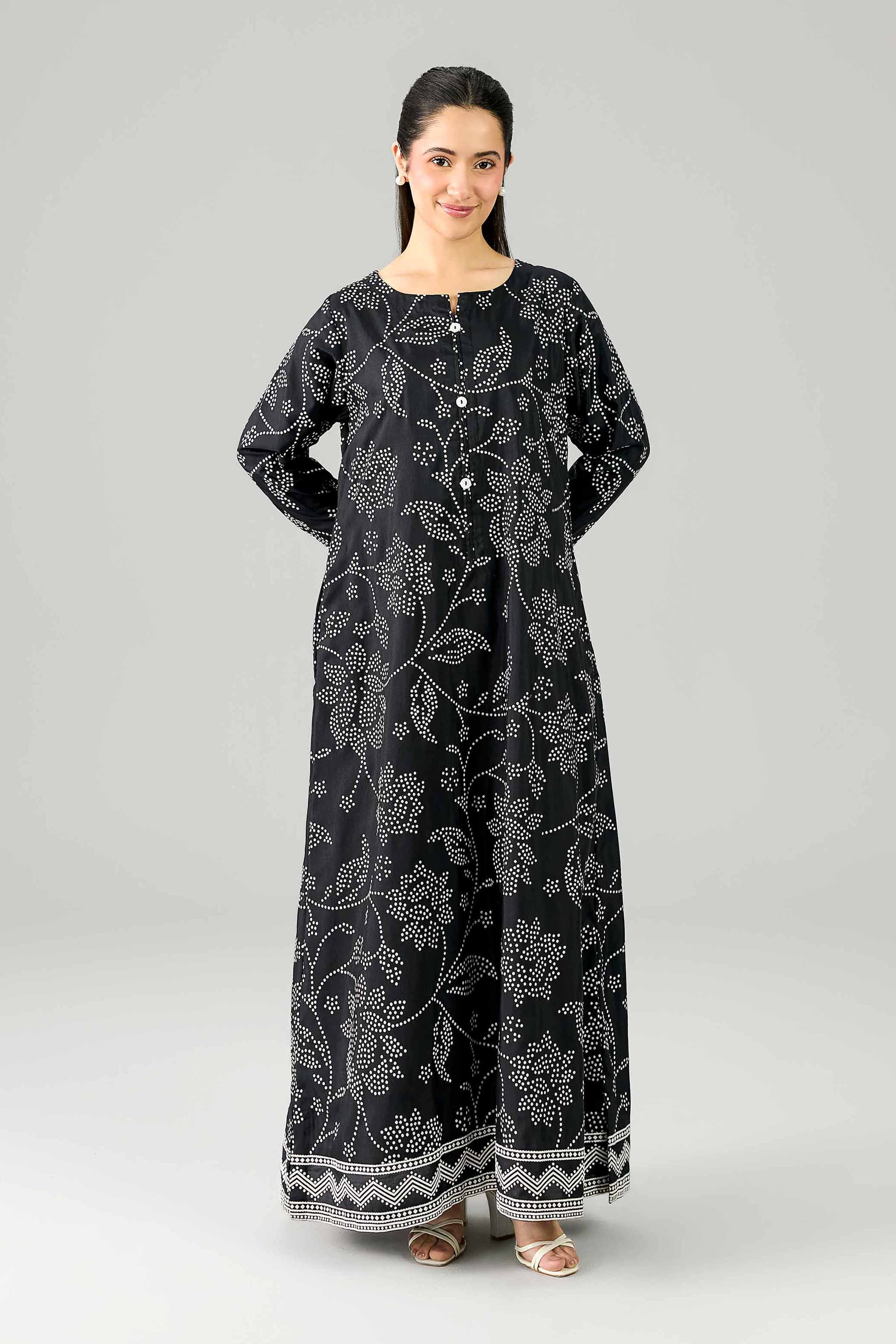 Printed Dress - FE26-116