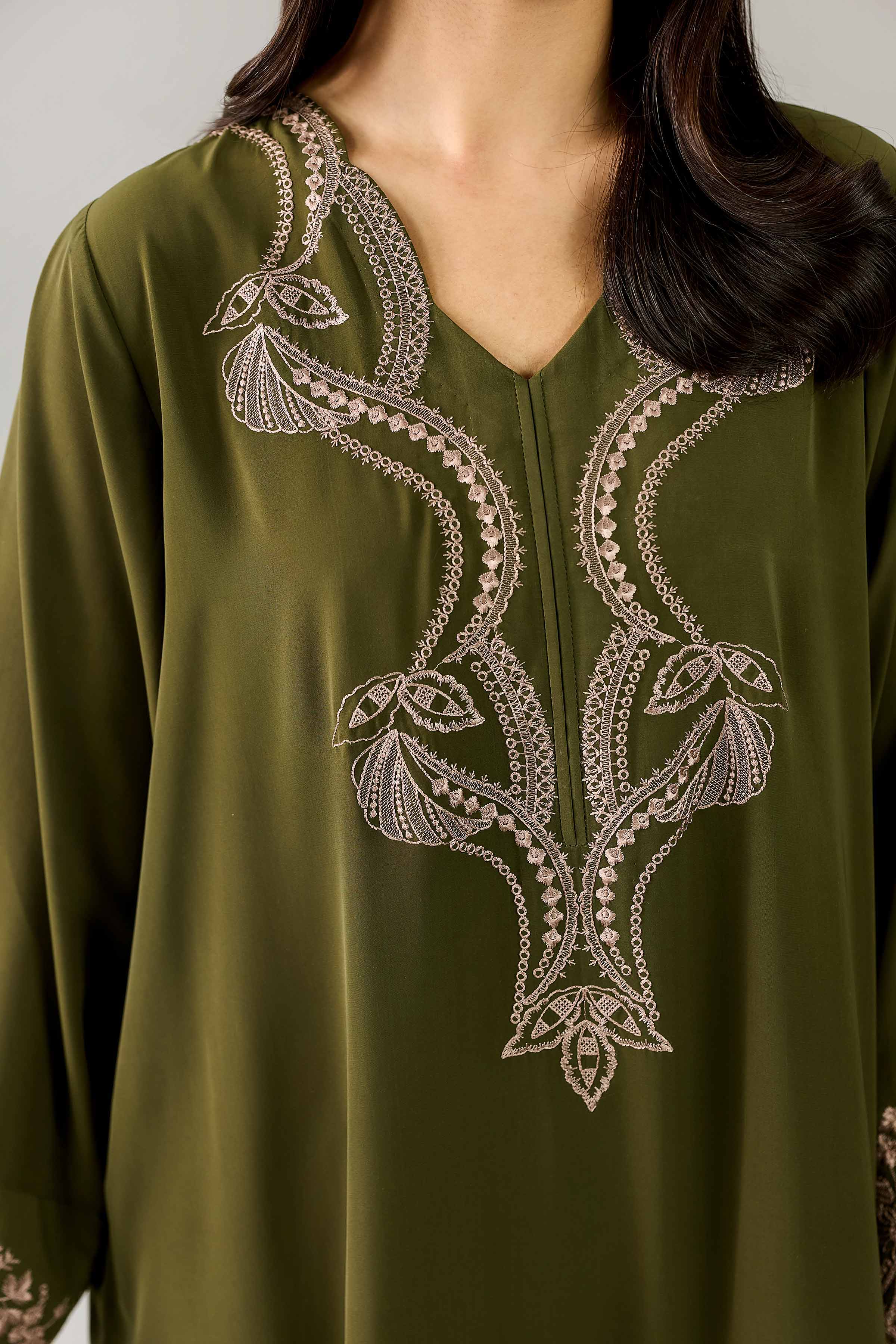 Embroidered Dress - FE26-125