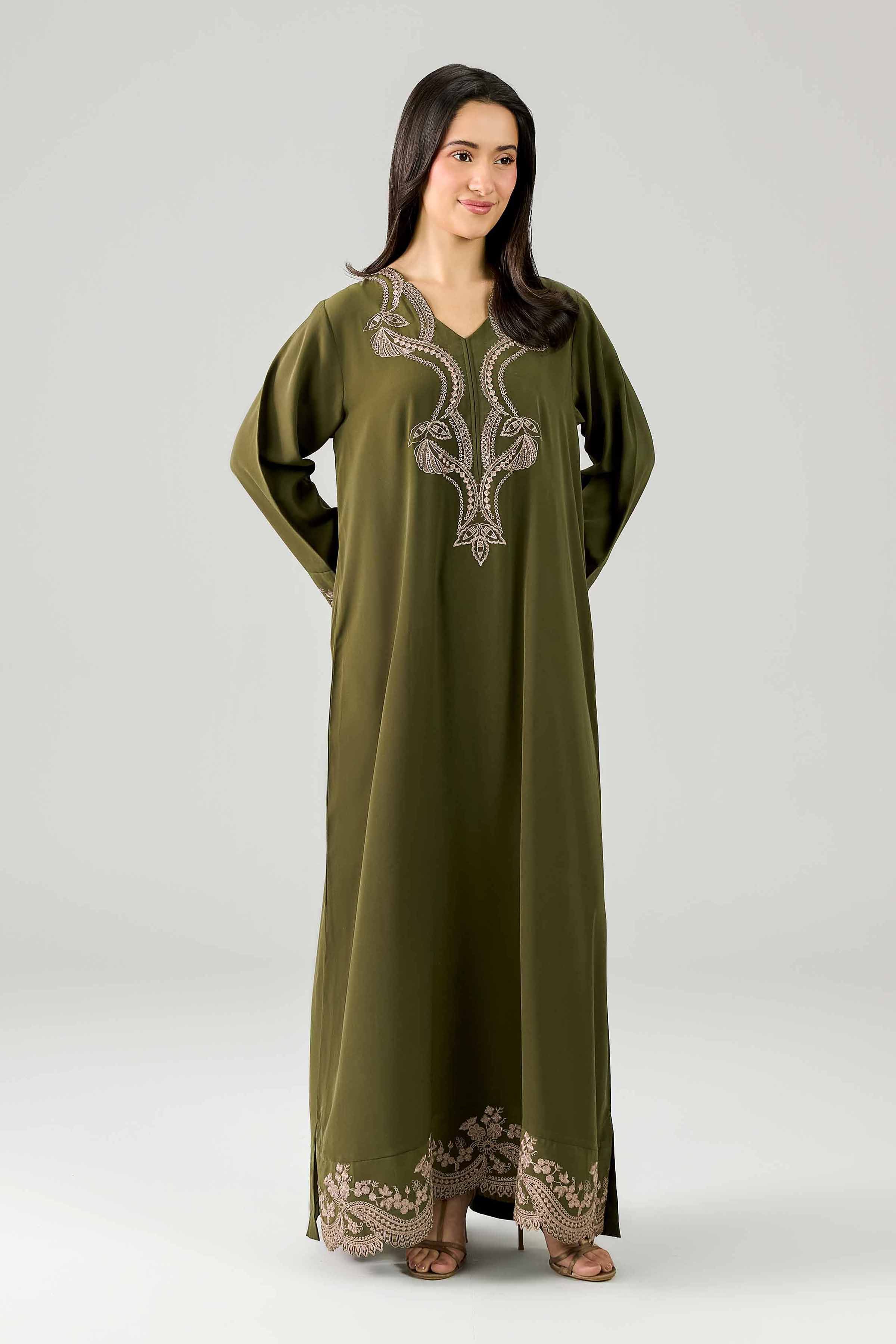 Embroidered Dress - FE26-125