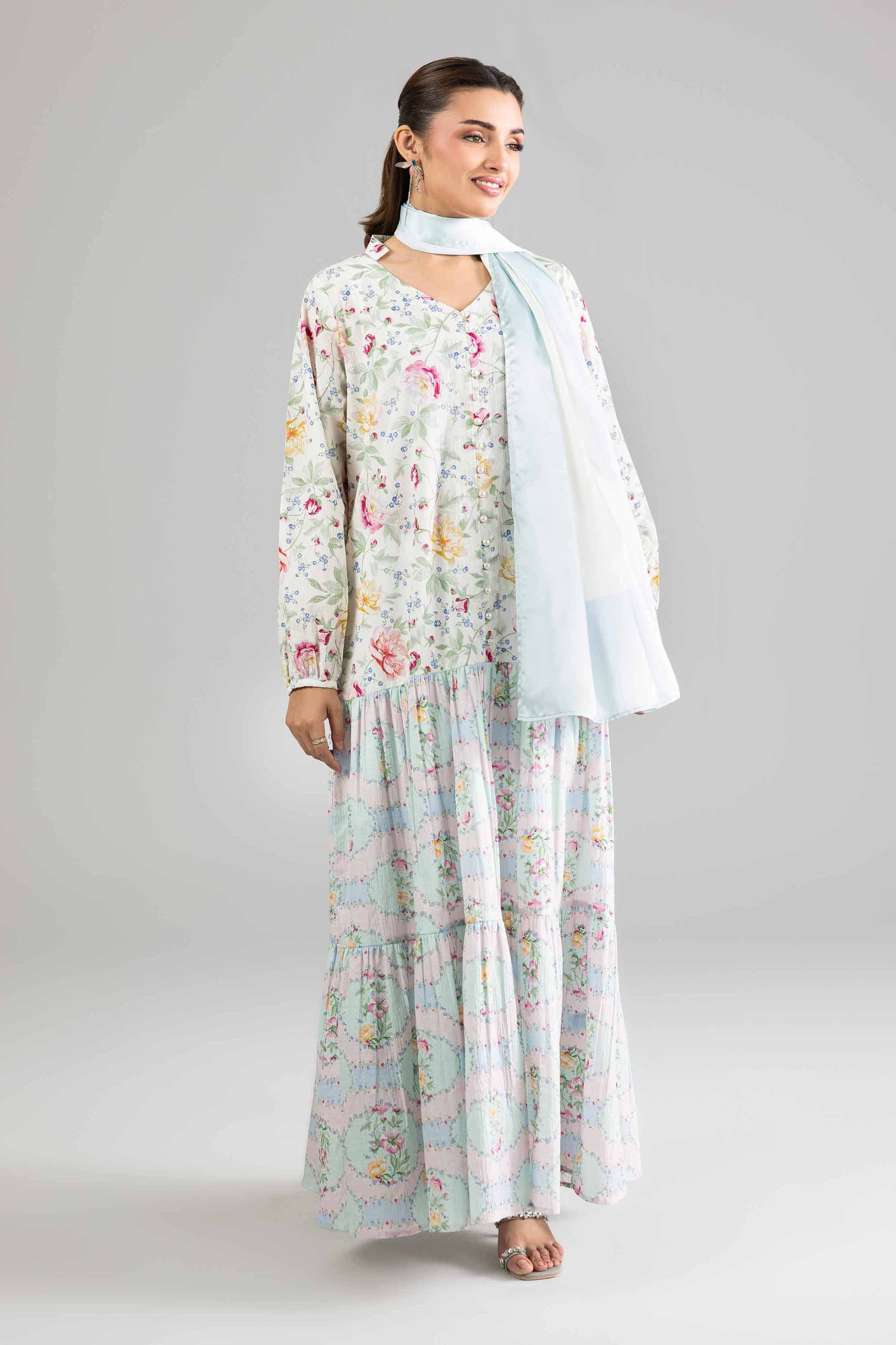 2 Piece - Printed Dress - FE26-24