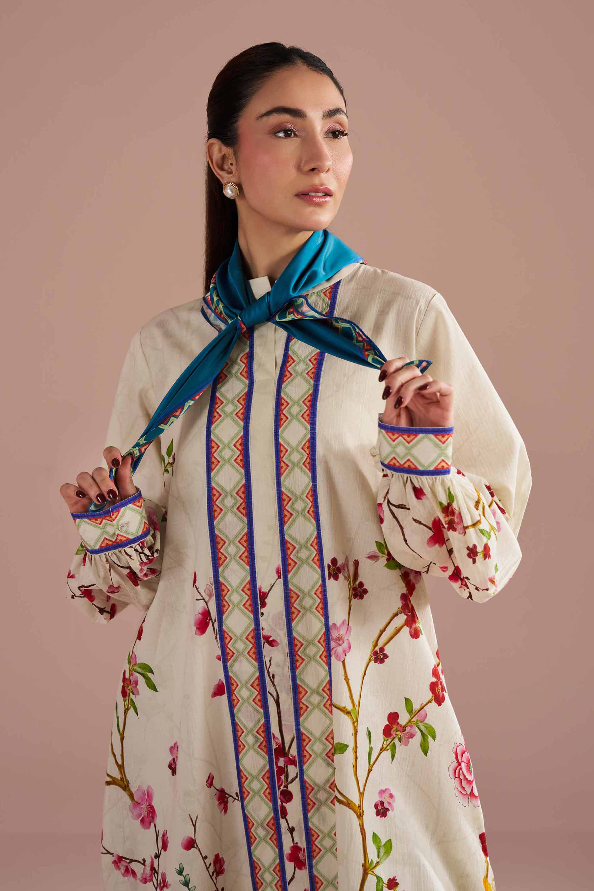 2 Piece - Printed Suit - FE26-25 for Women - Pret Collection | Nishat | Shop Online