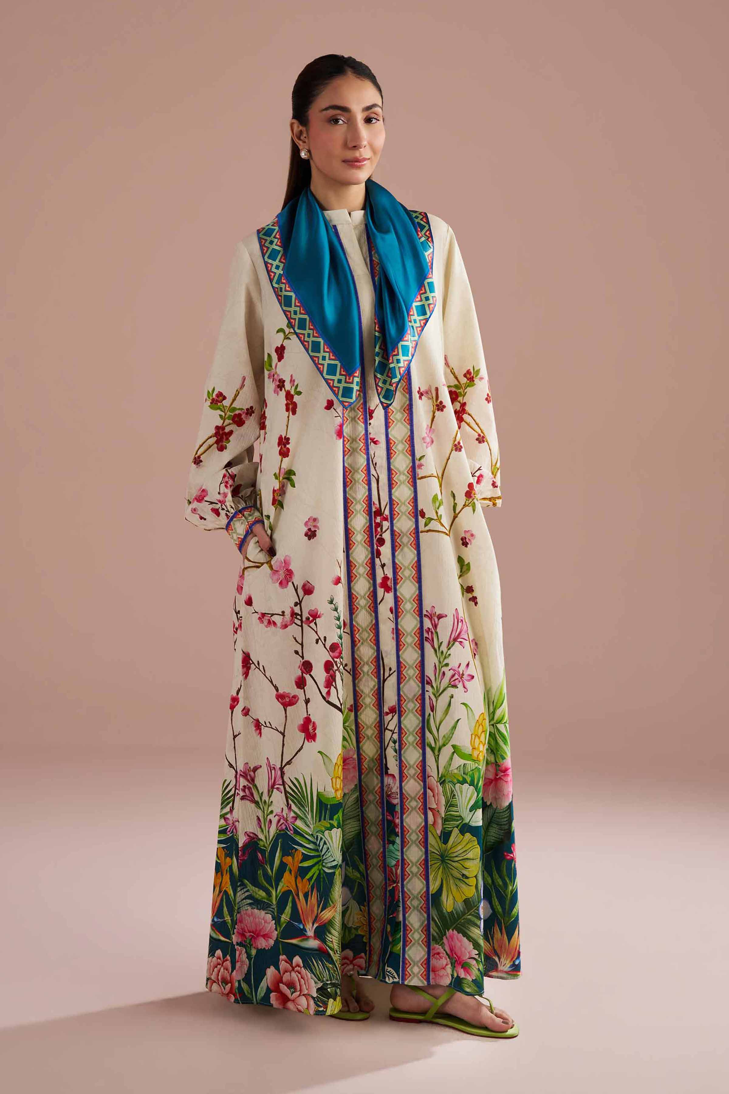 2 Piece - Printed Suit - FE26-25 for Women - Pret Collection | Nishat | Shop Online