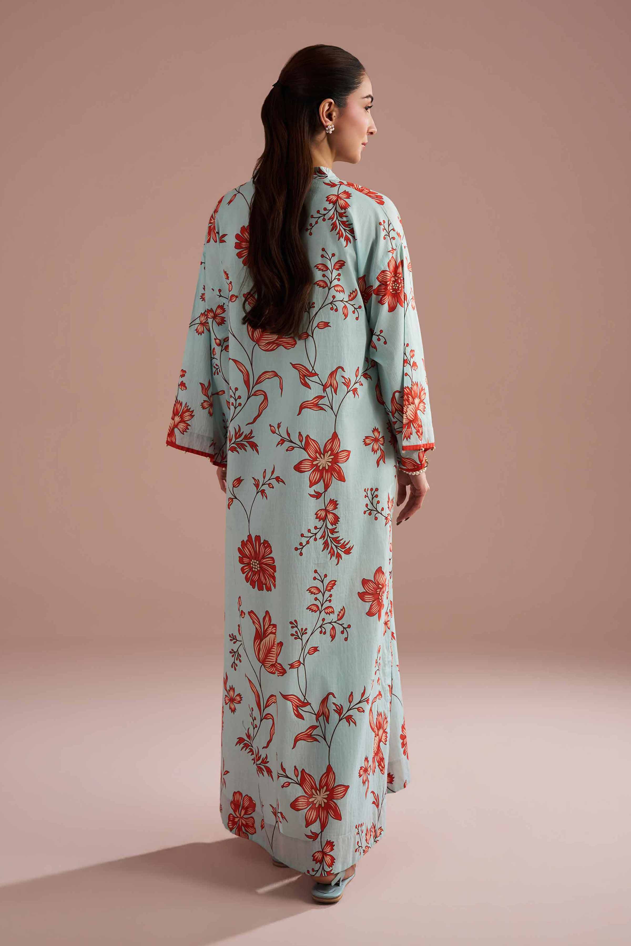 Printed Dress - FE26-26 for Women - Pret Collection | Nishat | Shop Online