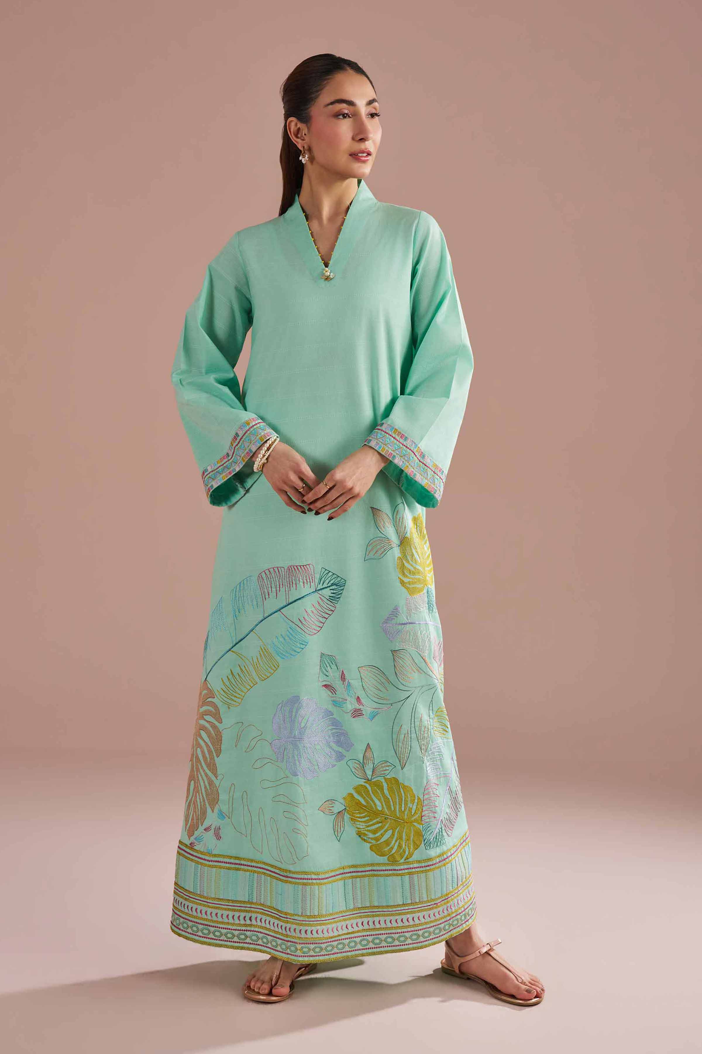 Embroidered Dress - FE26-30 for Women - Pret Collection | Nishat | Shop Online