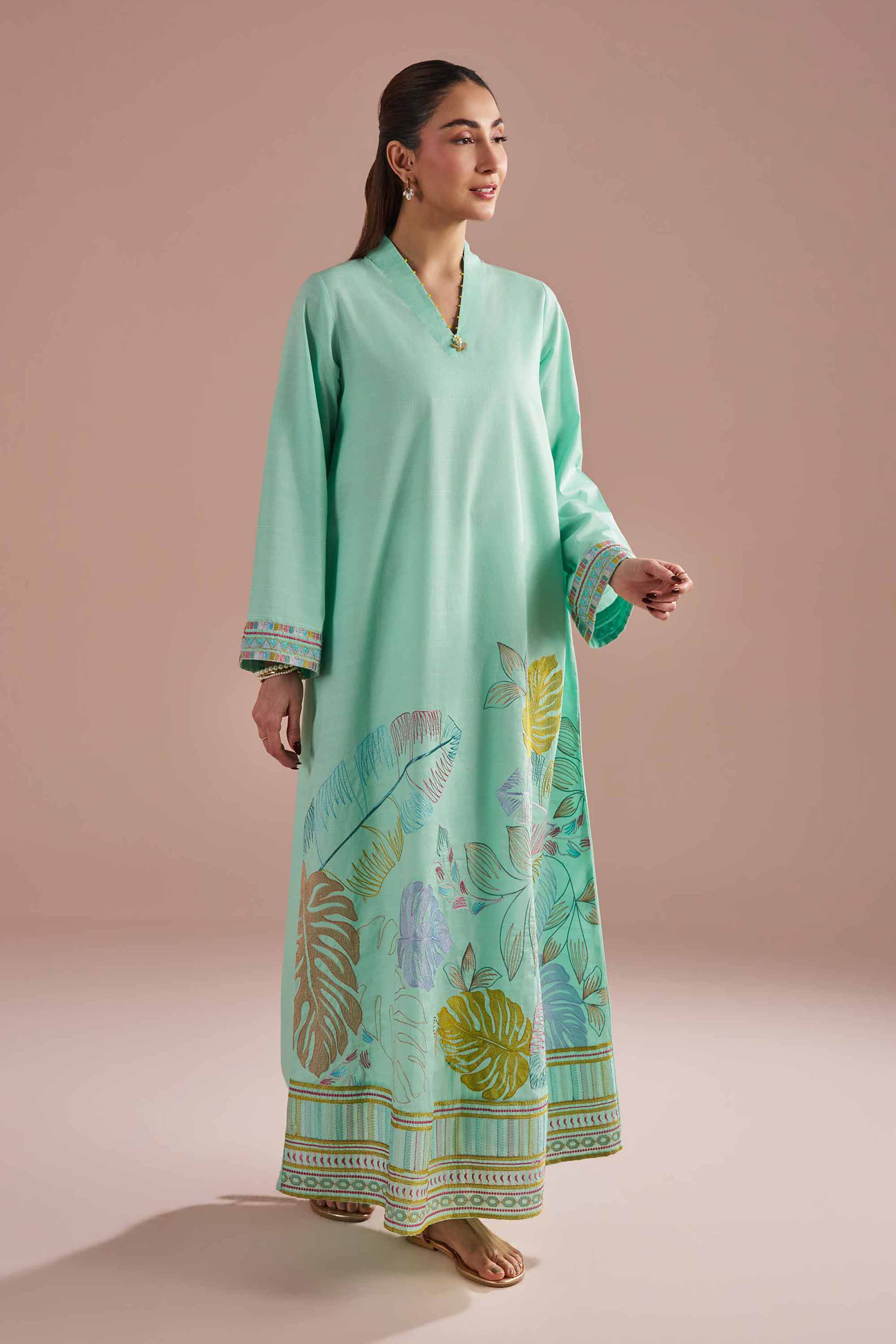 Embroidered Dress - FE26-30 for Women - Pret Collection | Nishat | Shop Online