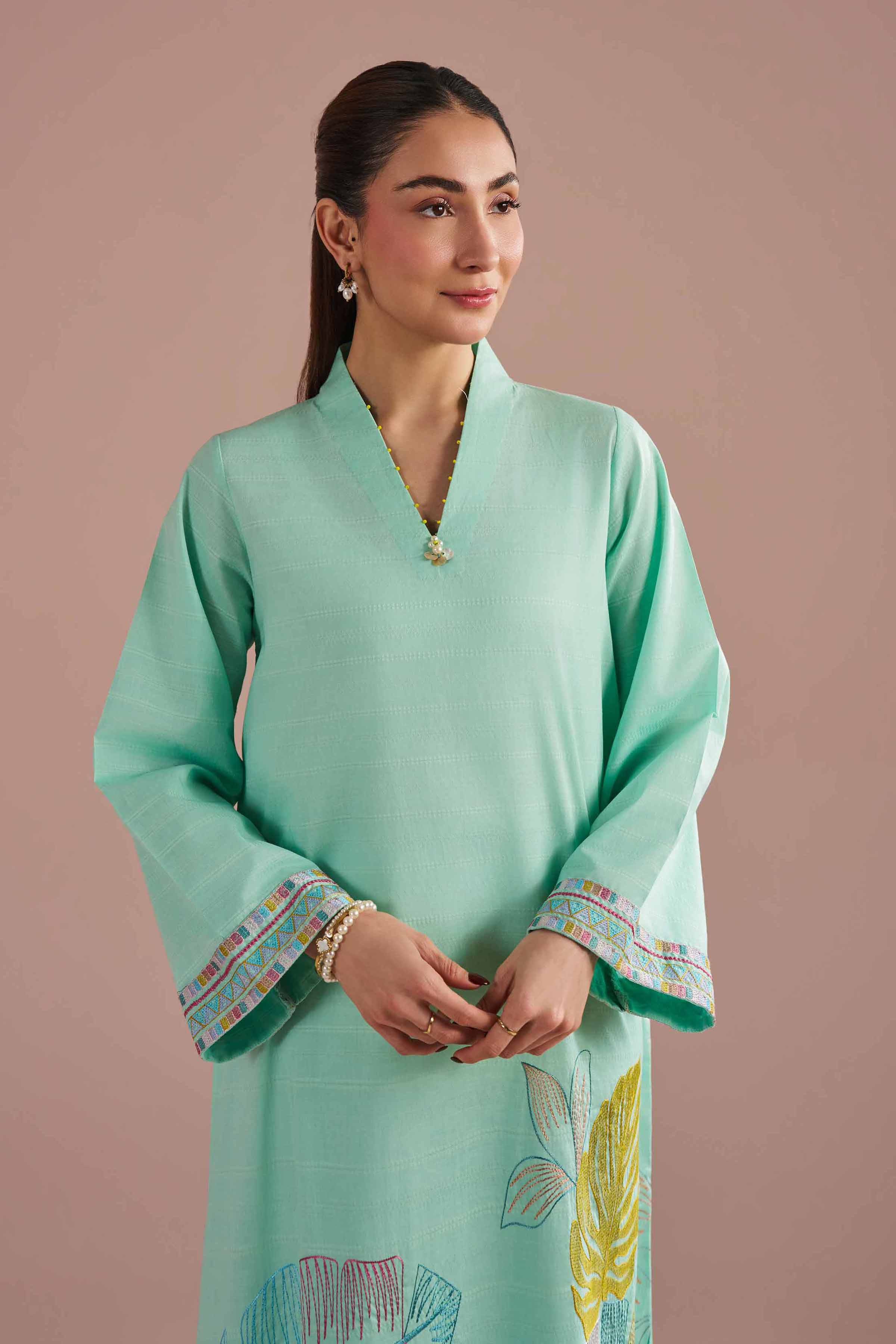 Embroidered Dress - FE26-30 for Women - Pret Collection | Nishat | Shop Online