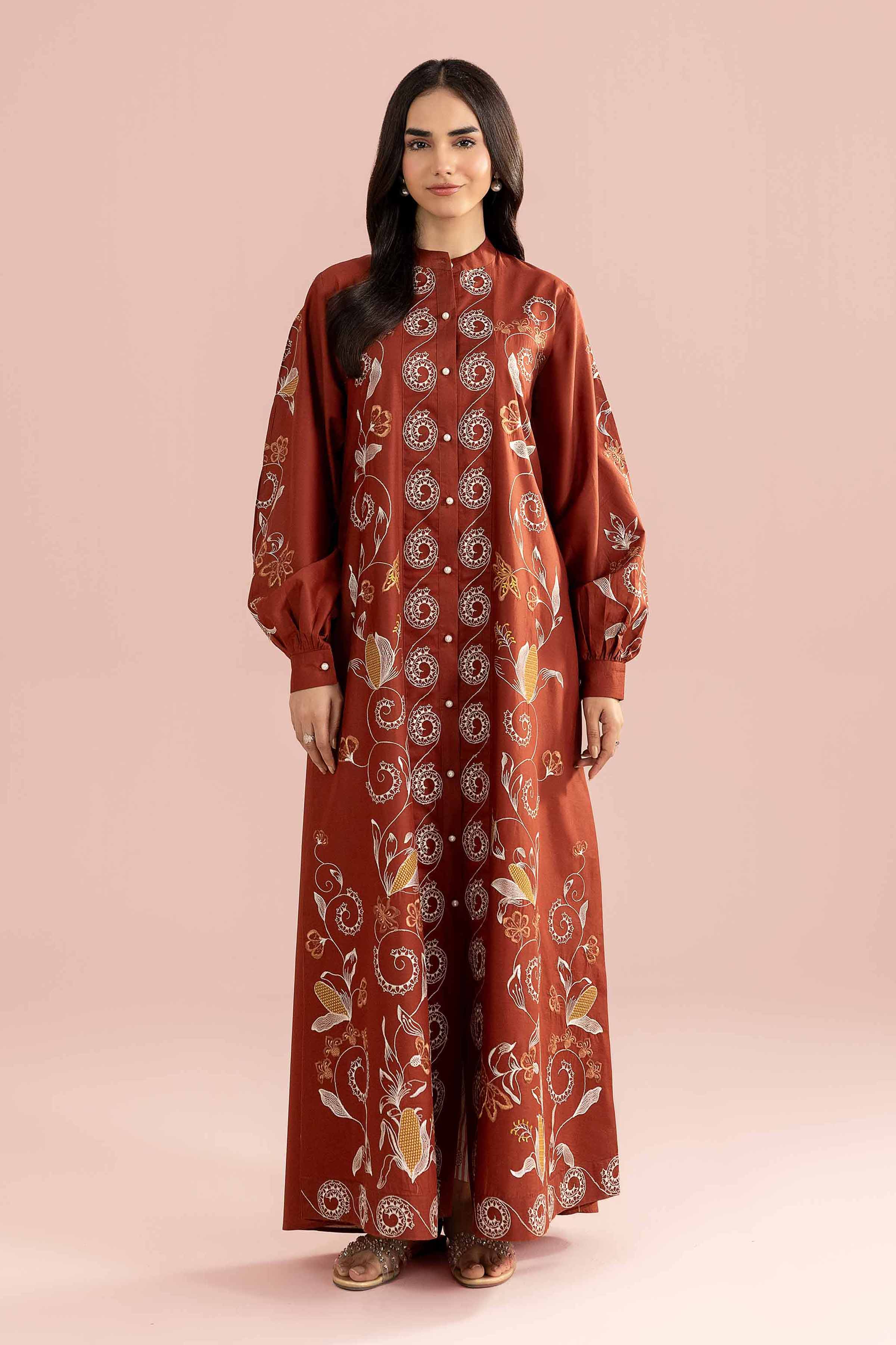 Embroidered Dress - FE26-31 for Women - Pret Collection | Nishat | Shop Online