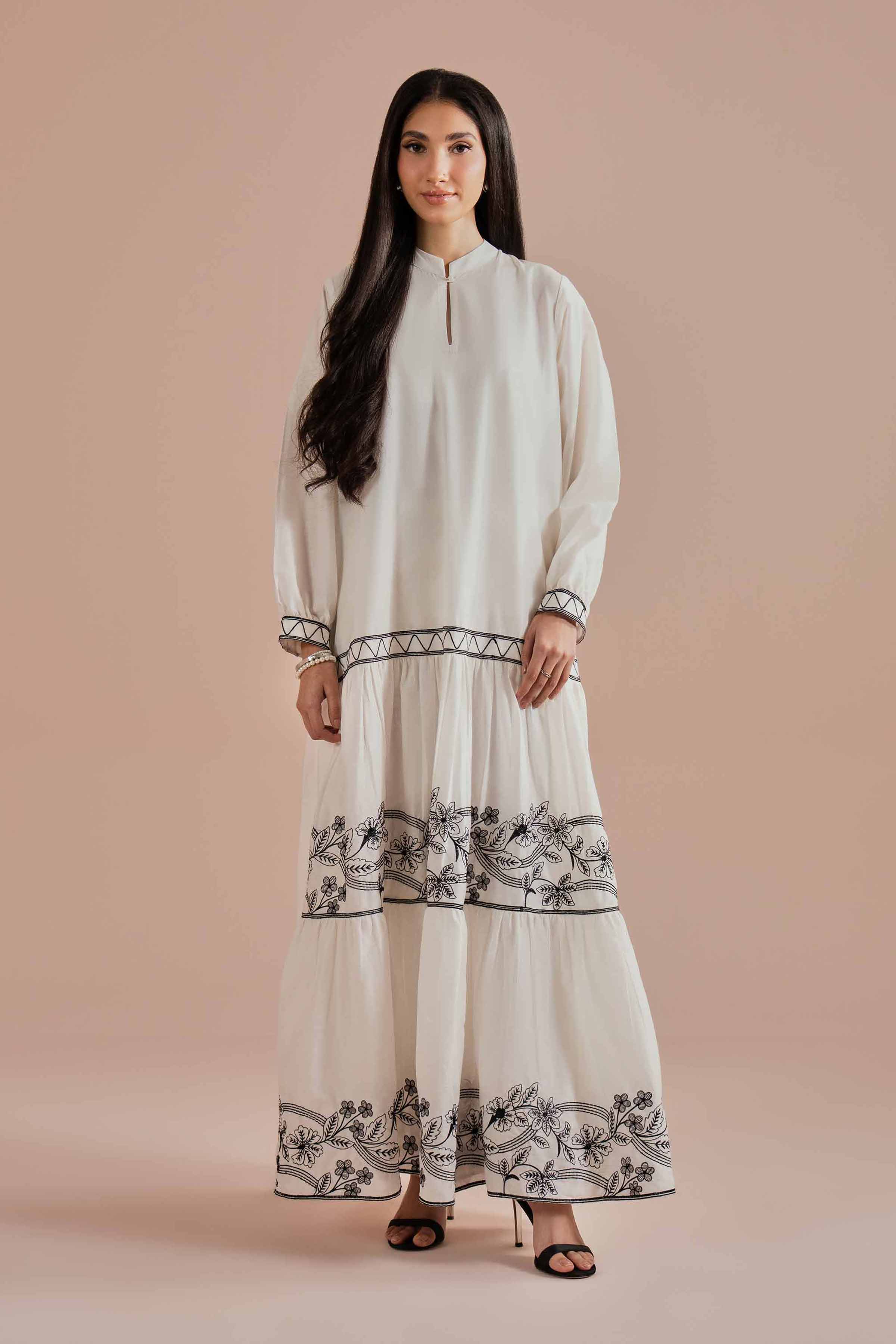 Embroidered Dress - FE26-35 for Women - Pret Collection | Nishat | Shop Online