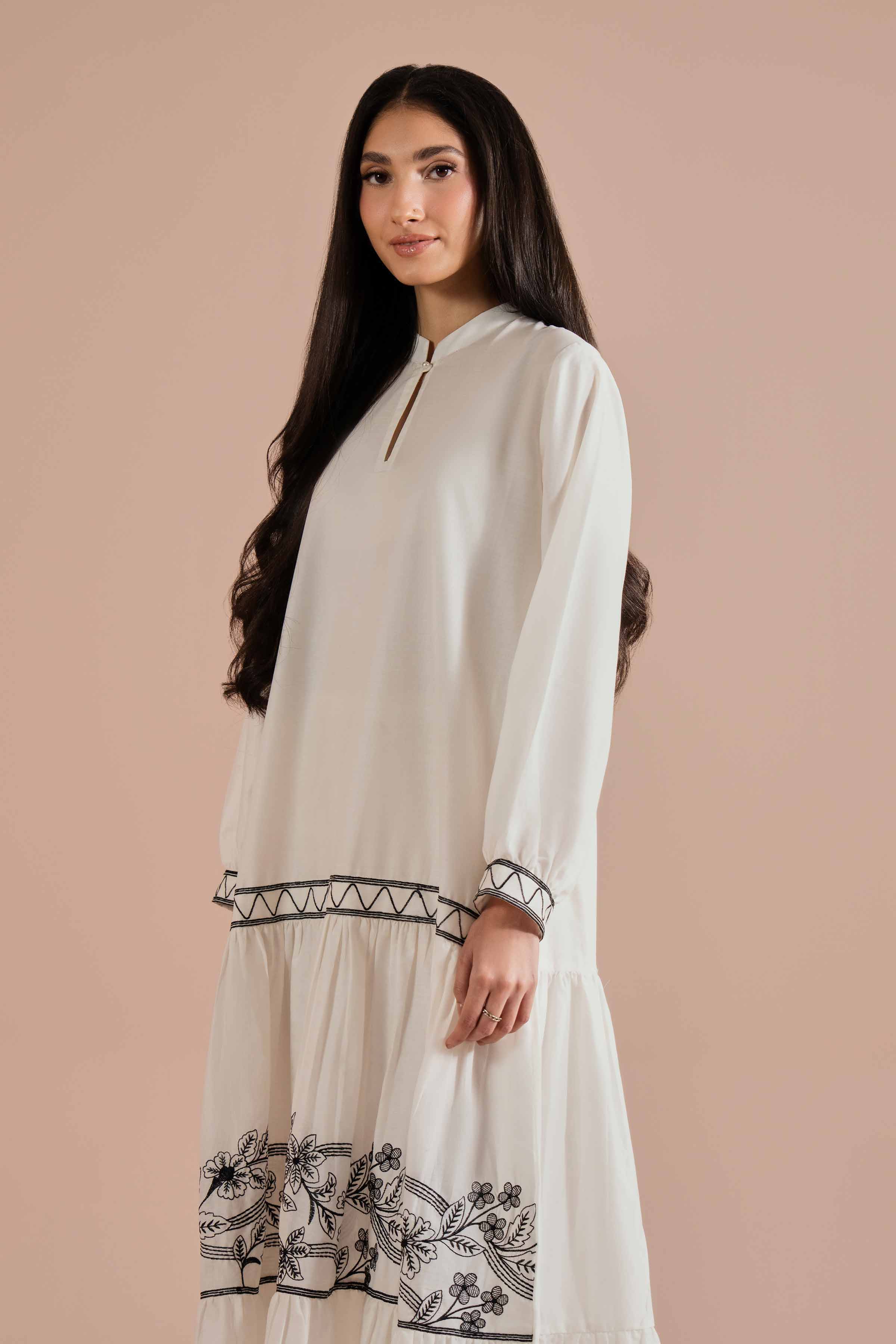 Embroidered Dress - FE26-35 for Women - Pret Collection | Nishat | Shop Online