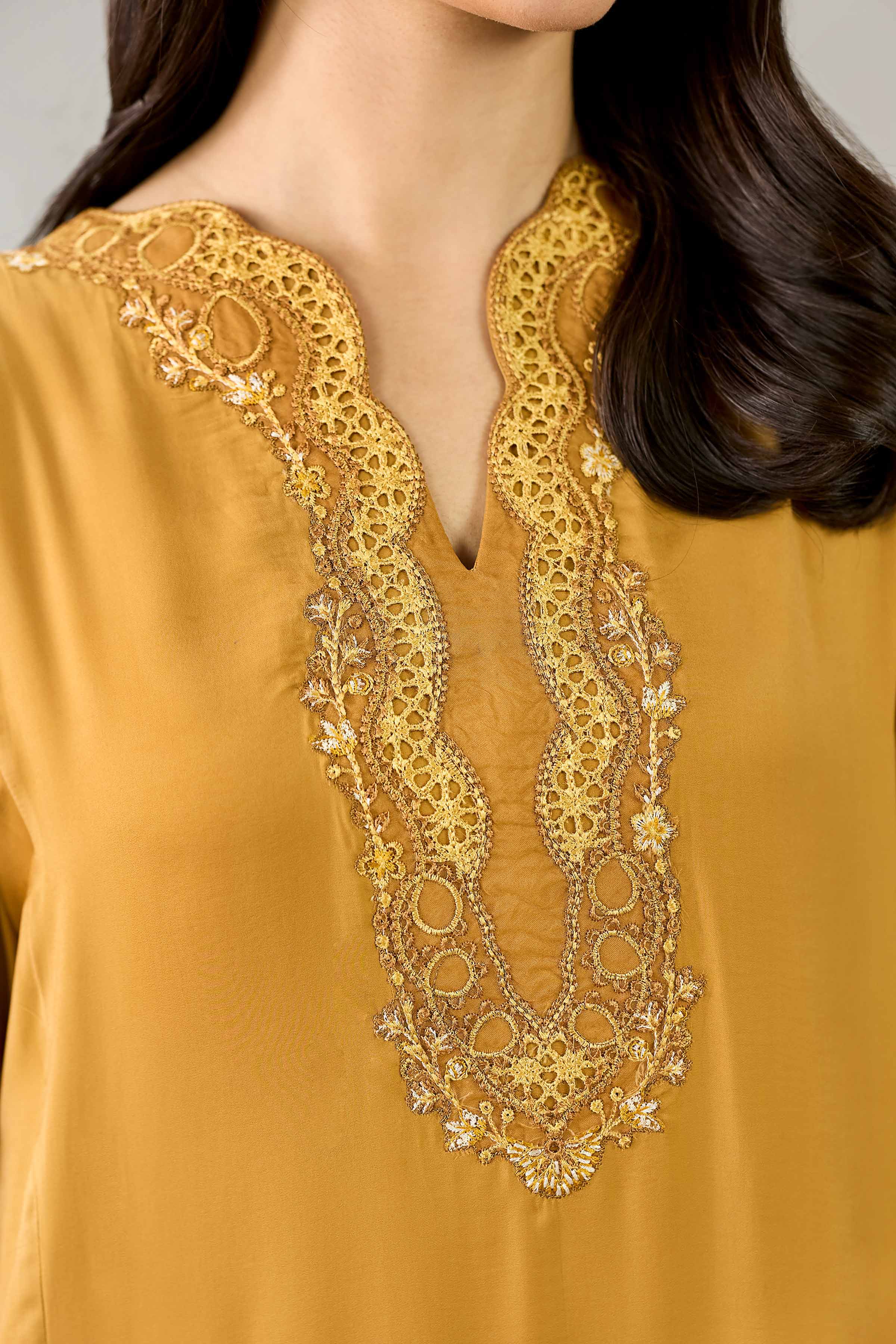 Embroidered Dress - FE26-37