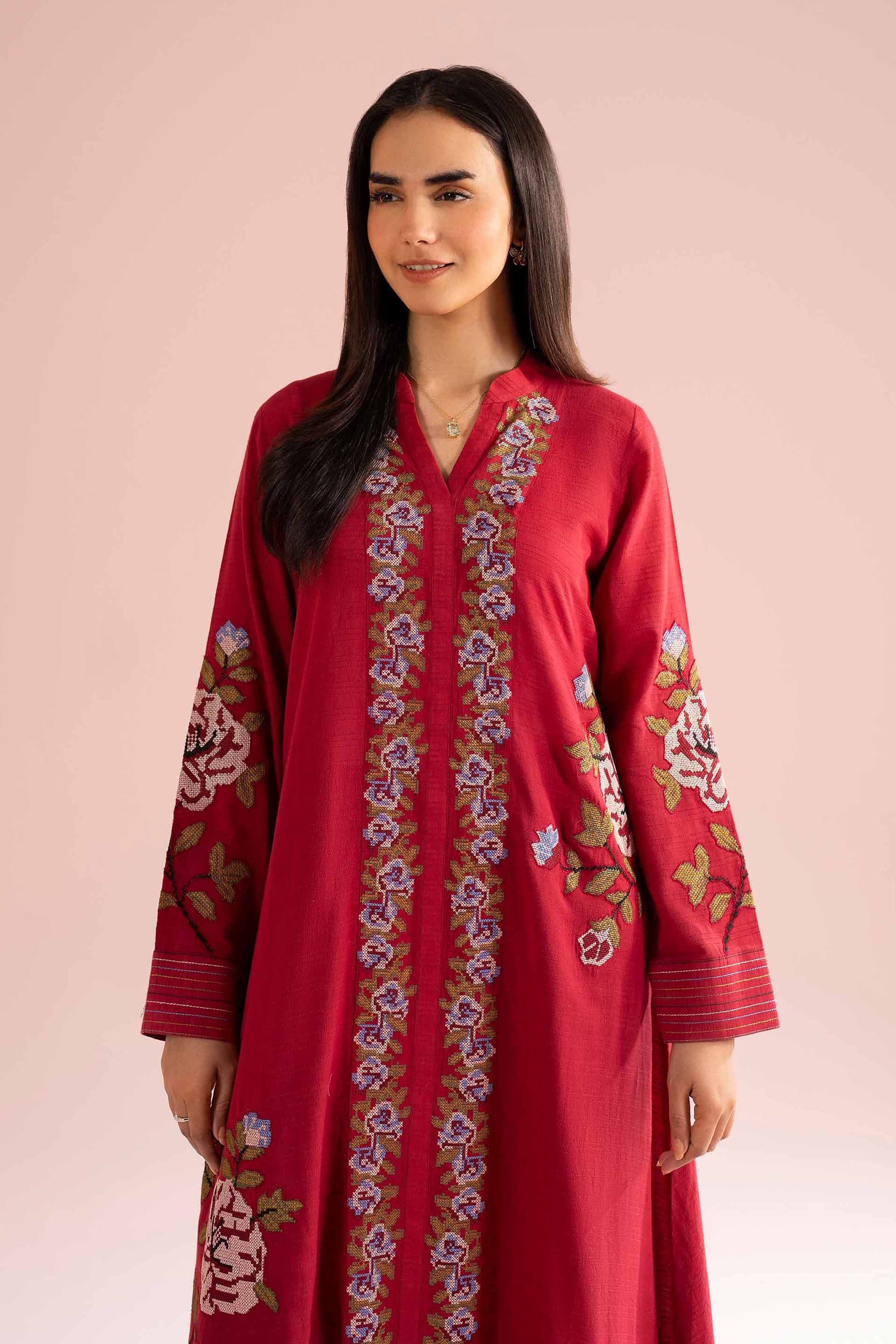 Embroidered Dress - FE26-41