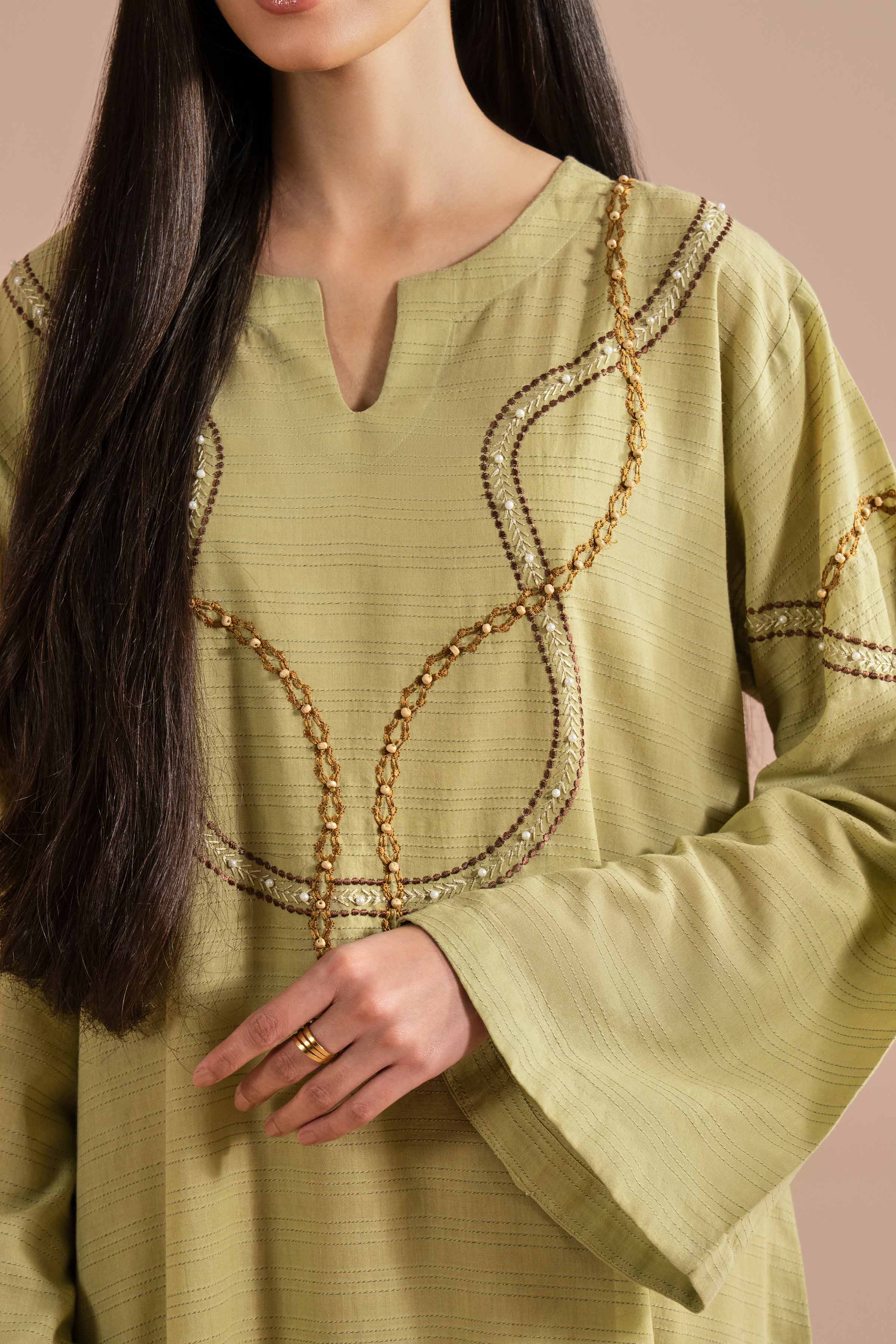 Embroidered Dress - FE26-42 for Women - Pret Collection | Nishat | Shop Online