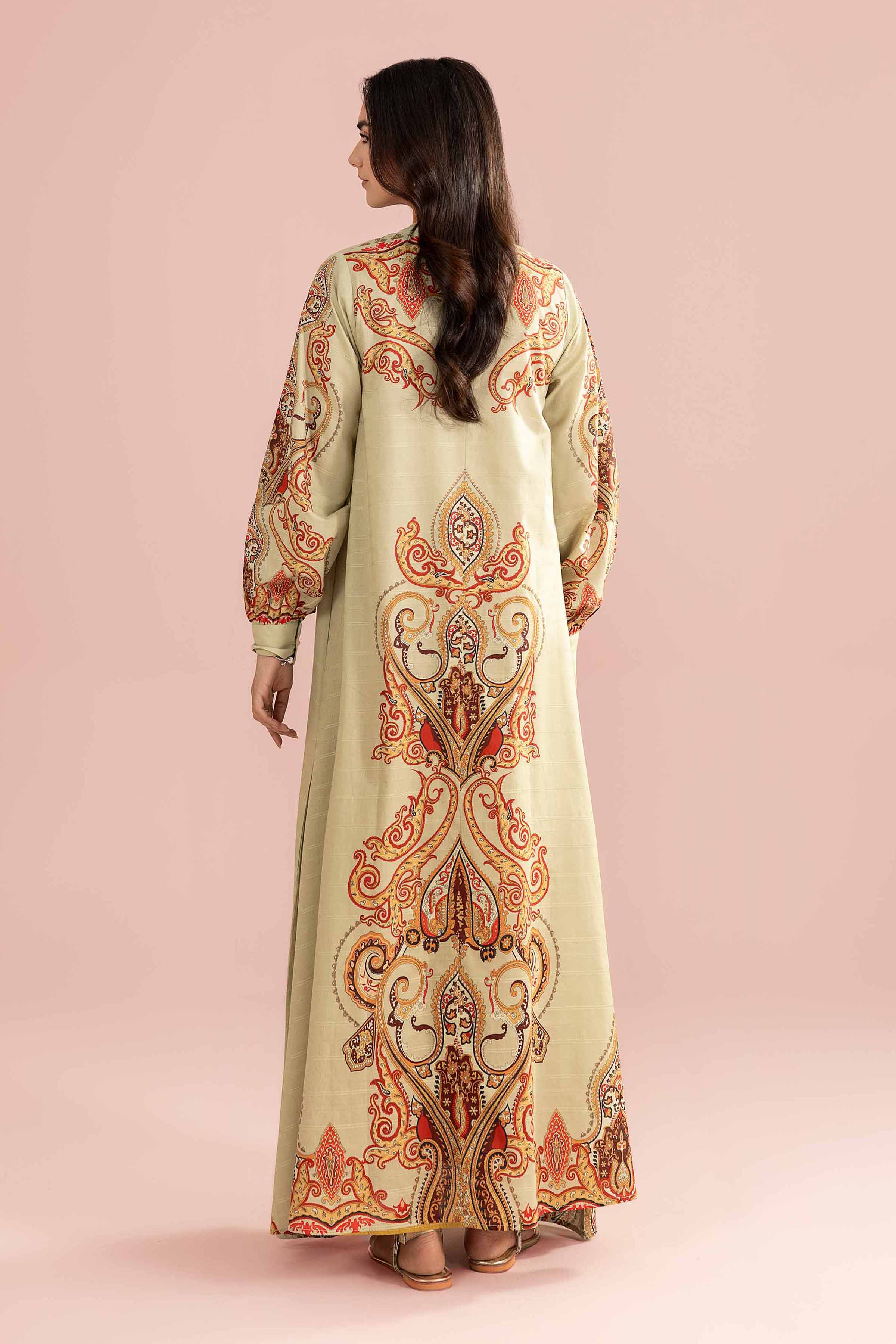 Printed Dress - FE26-45 for Women - Pret Collection | Nishat | Shop Online