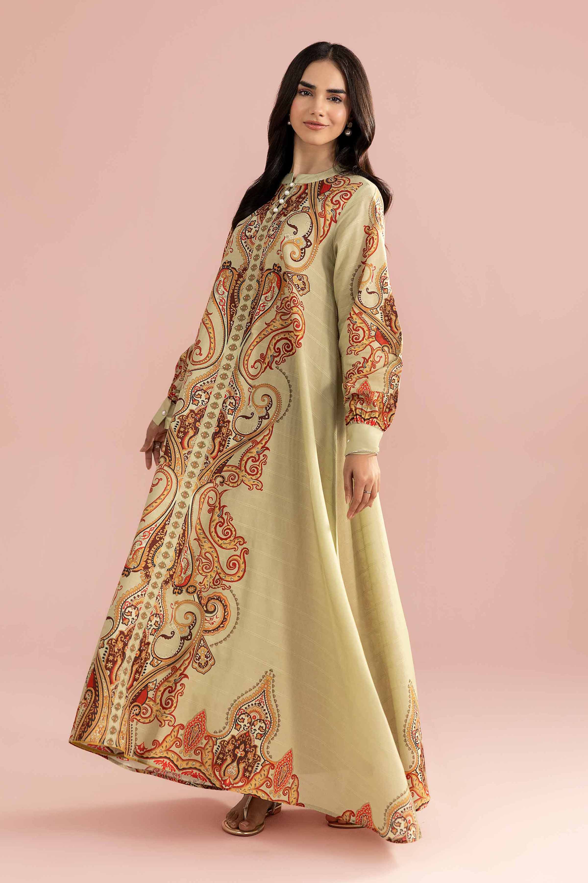 Printed Dress - FE26-45 for Women - Pret Collection | Nishat | Shop Online