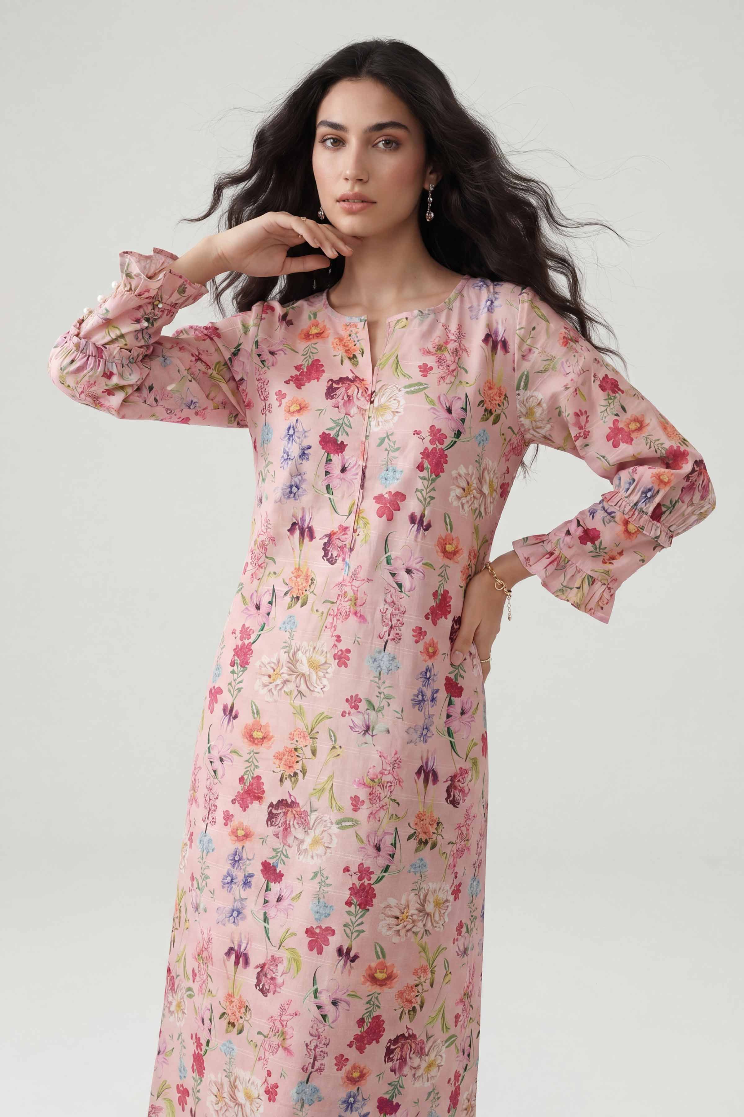 Printed Dress - FE26-46