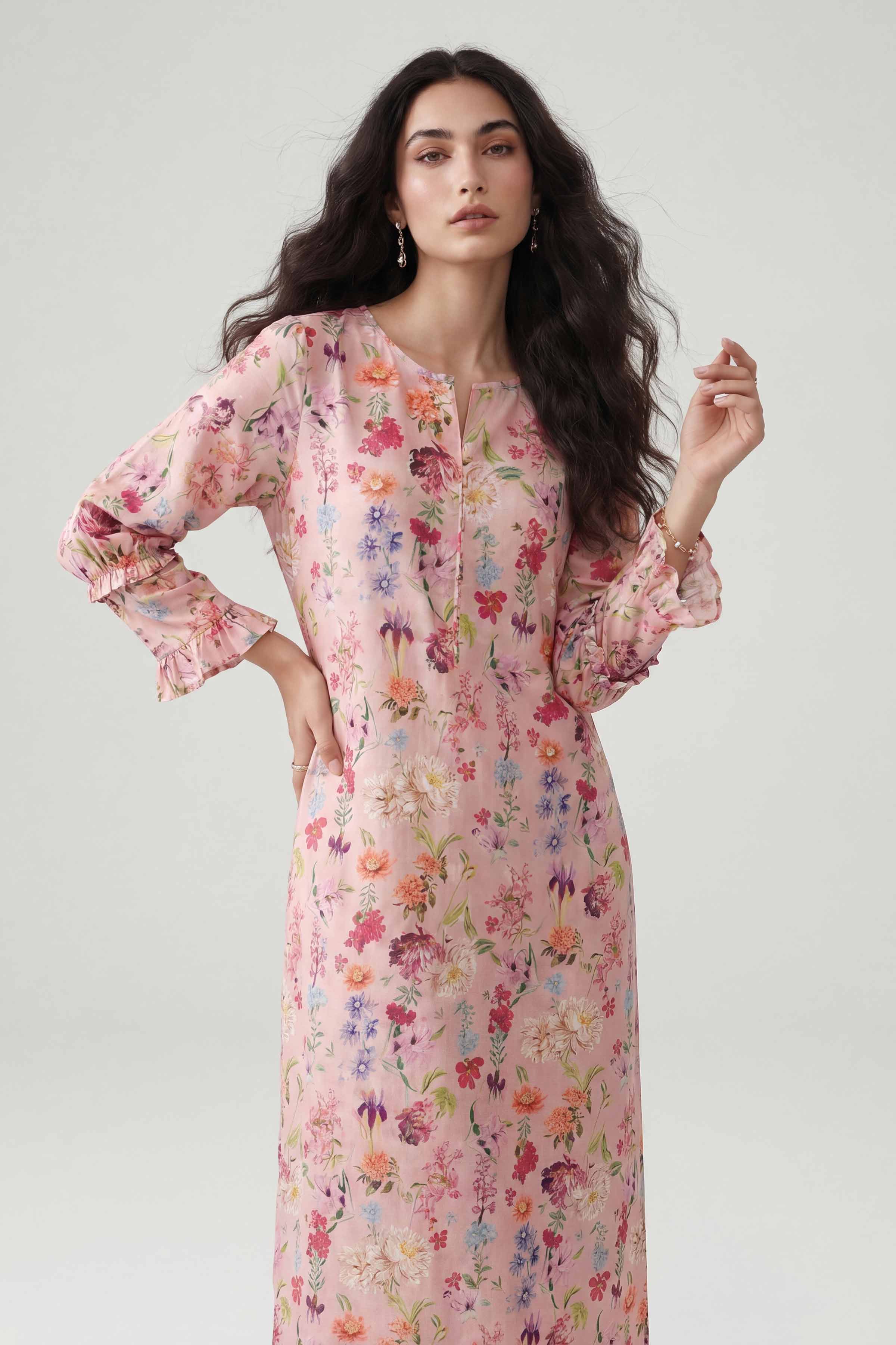 Printed Dress - FE26-46