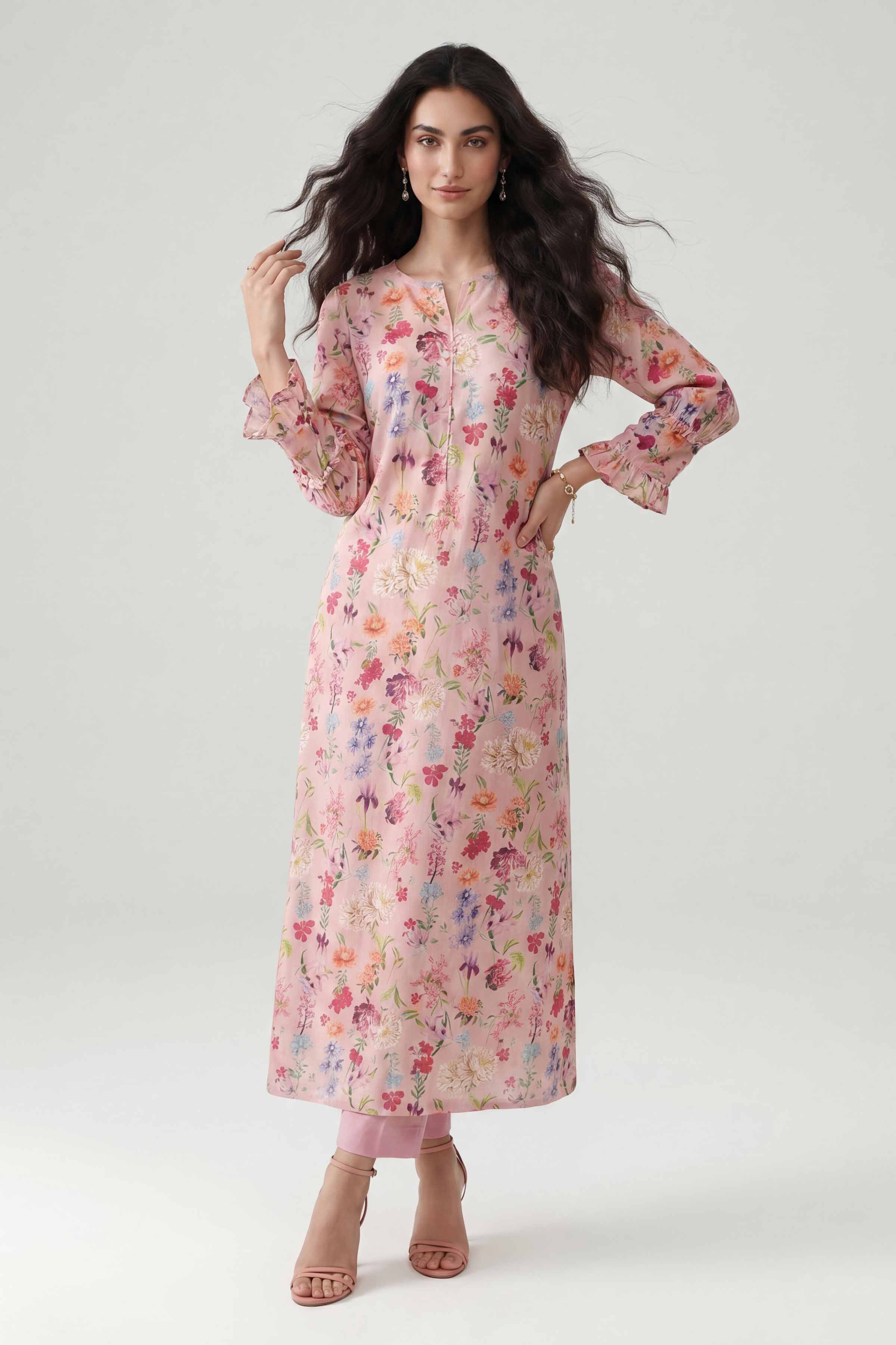 Printed Dress - FE26-46