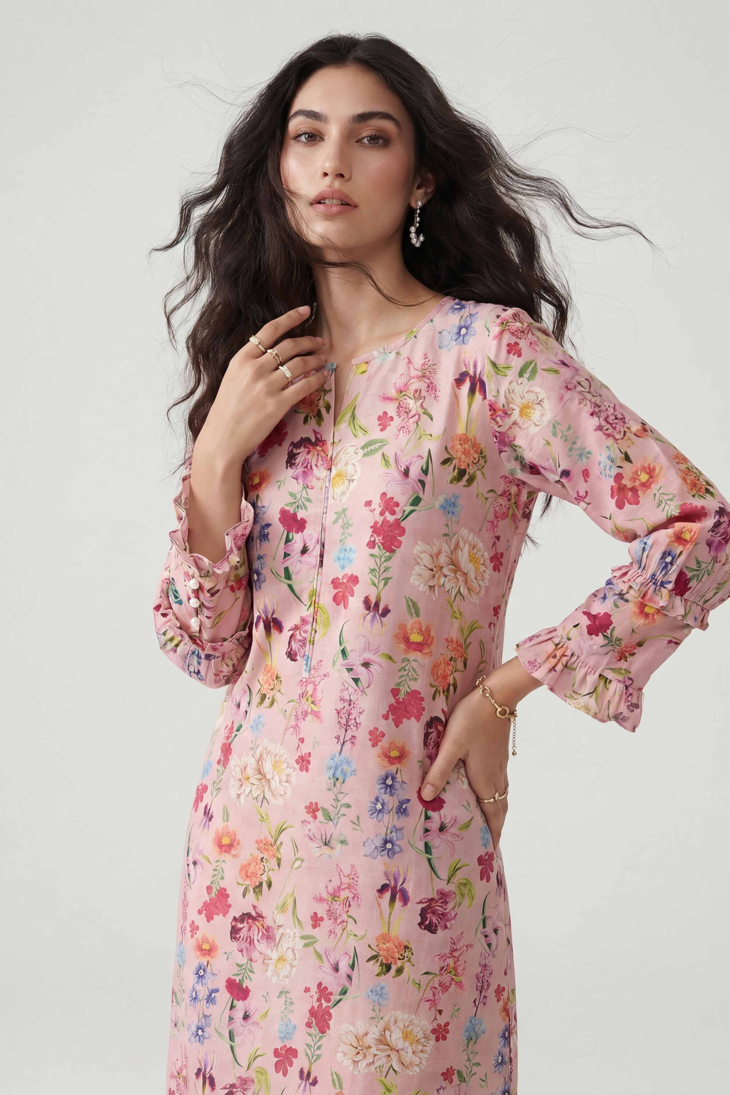 Printed Dress - FE26-46