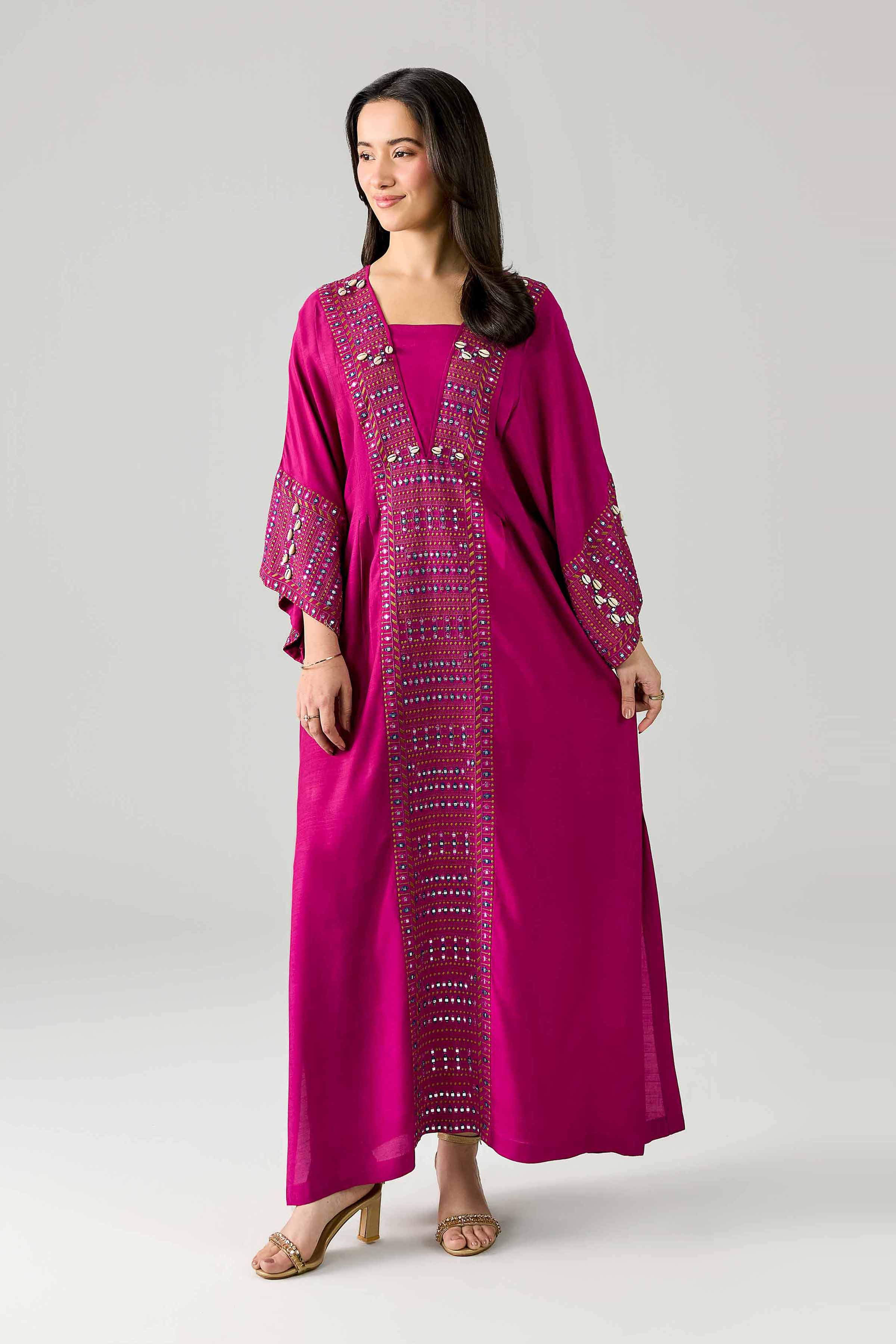 Embroidered Kaftan - FE26-61