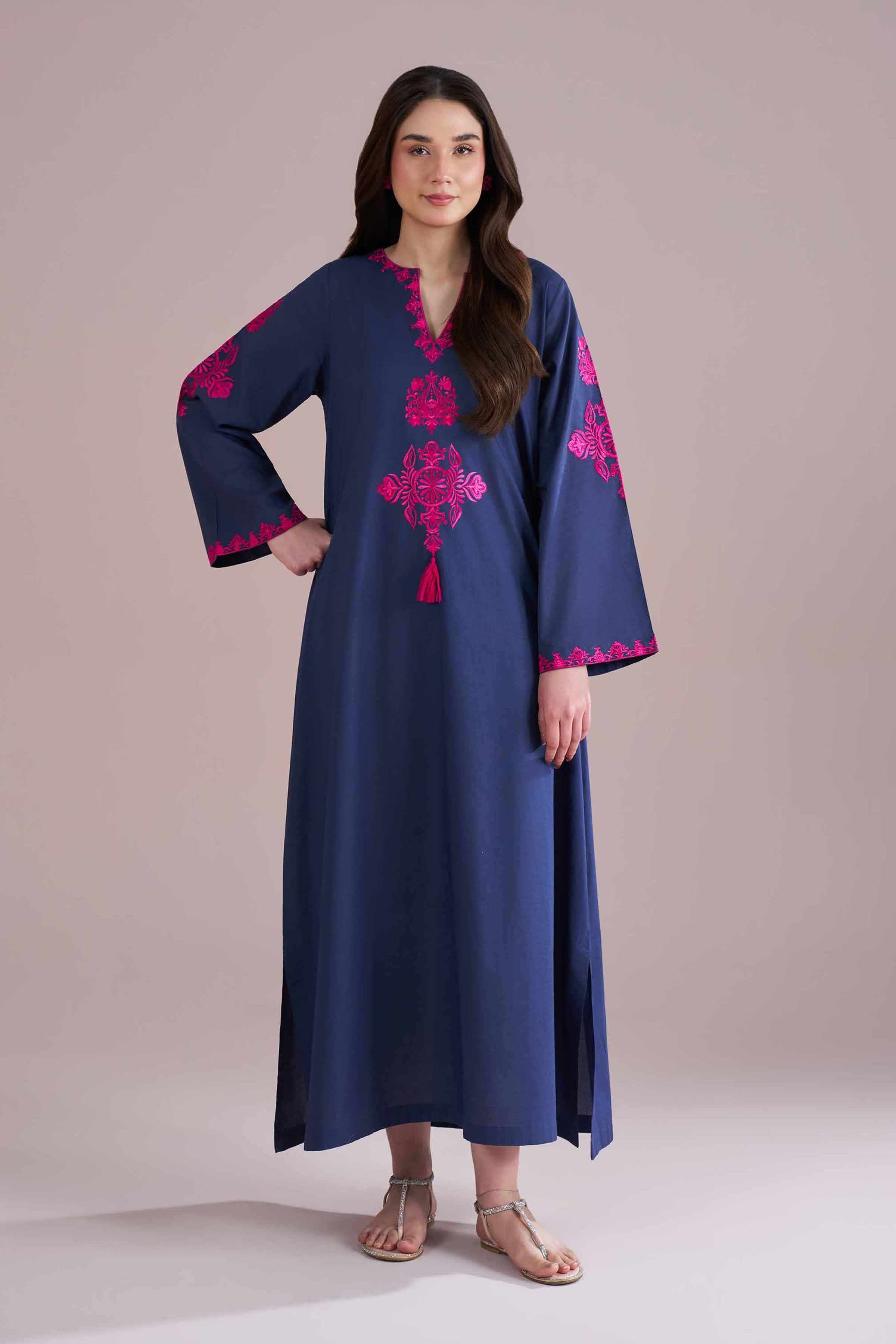 Embroidered Dress - FE26-64 for Women - Pret Collection | Nishat | Shop Online