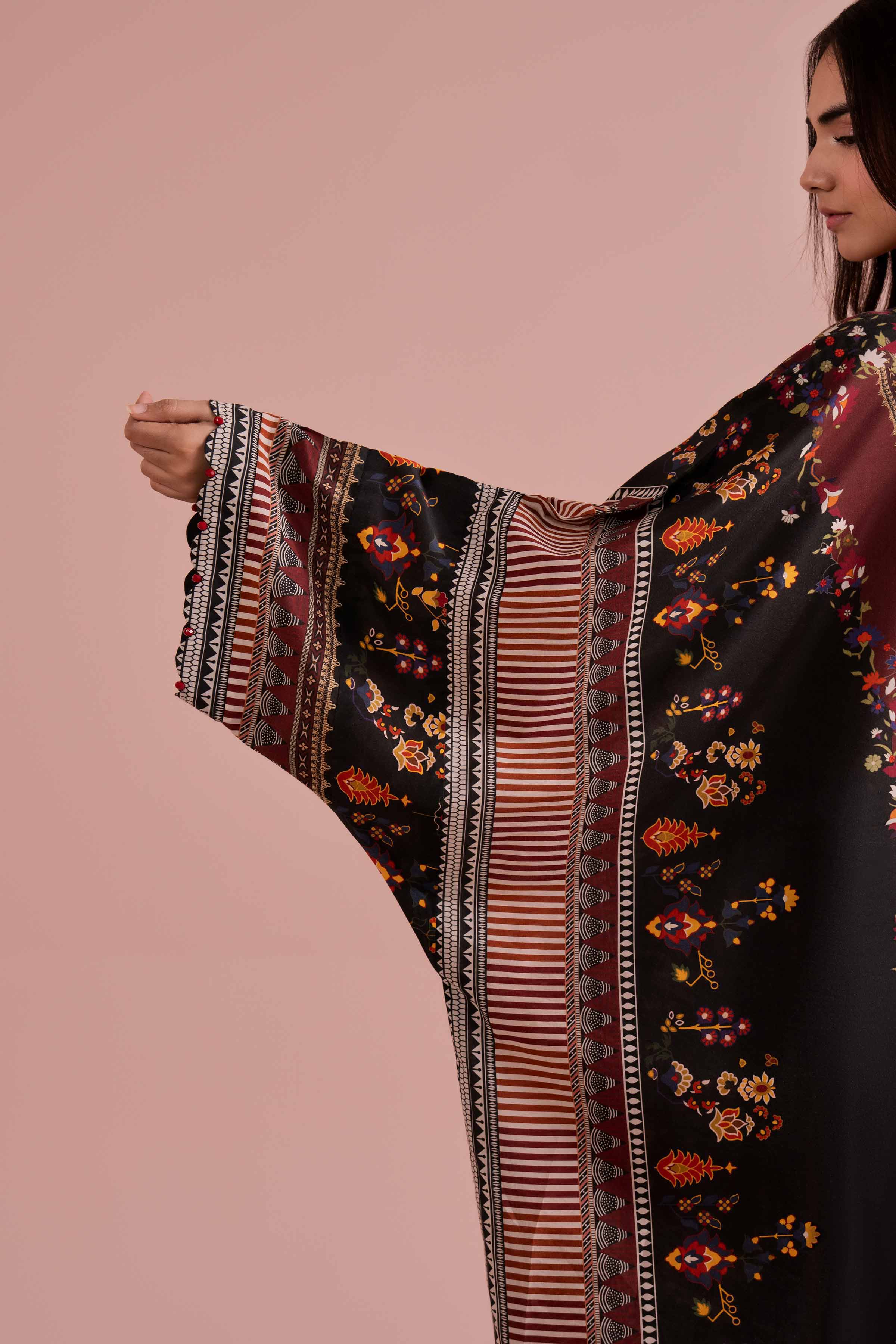 Printed Dress - FE26-67 for Women - Pret Collection | Nishat | Shop Online