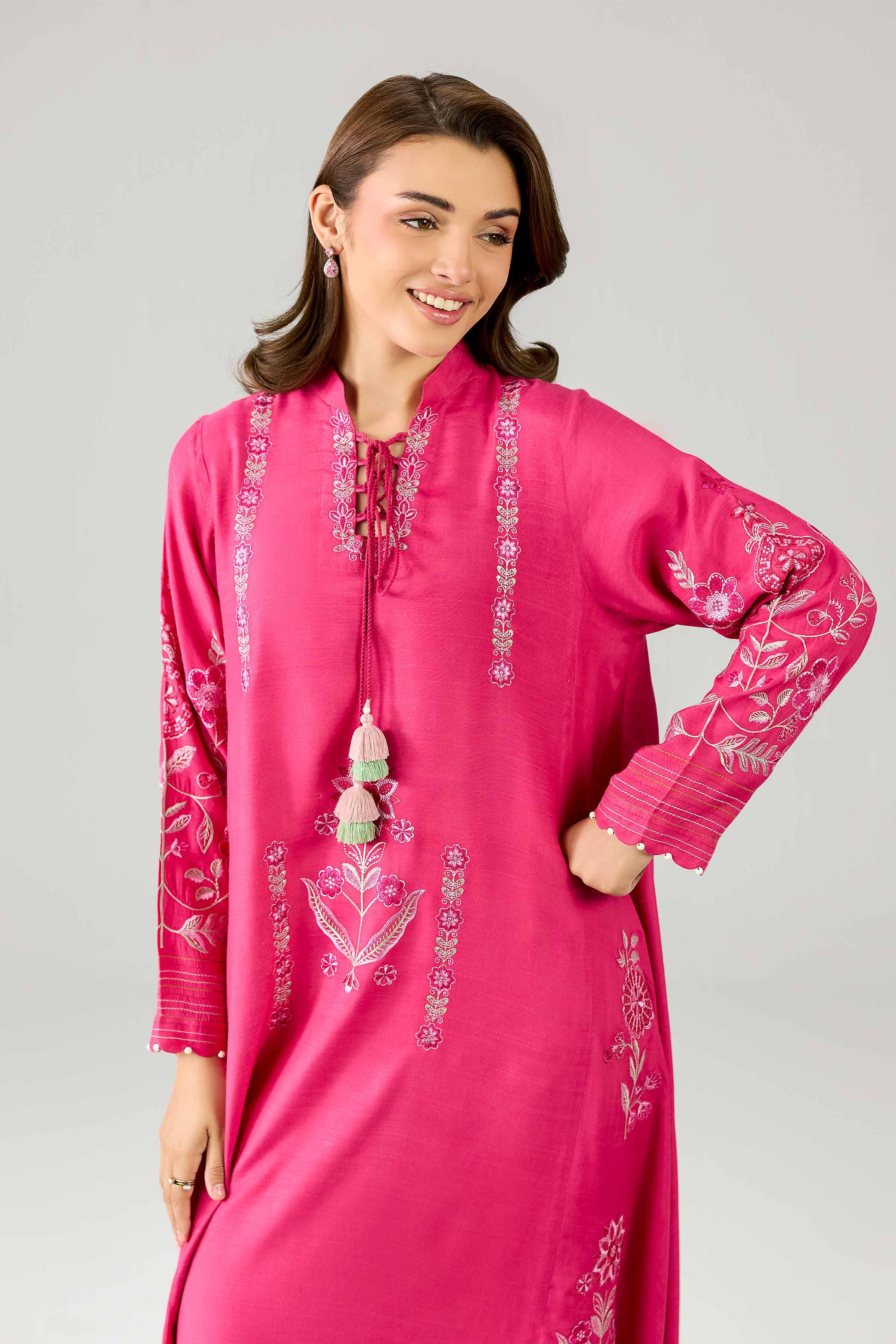 Embroidered Dress - FE26-81
