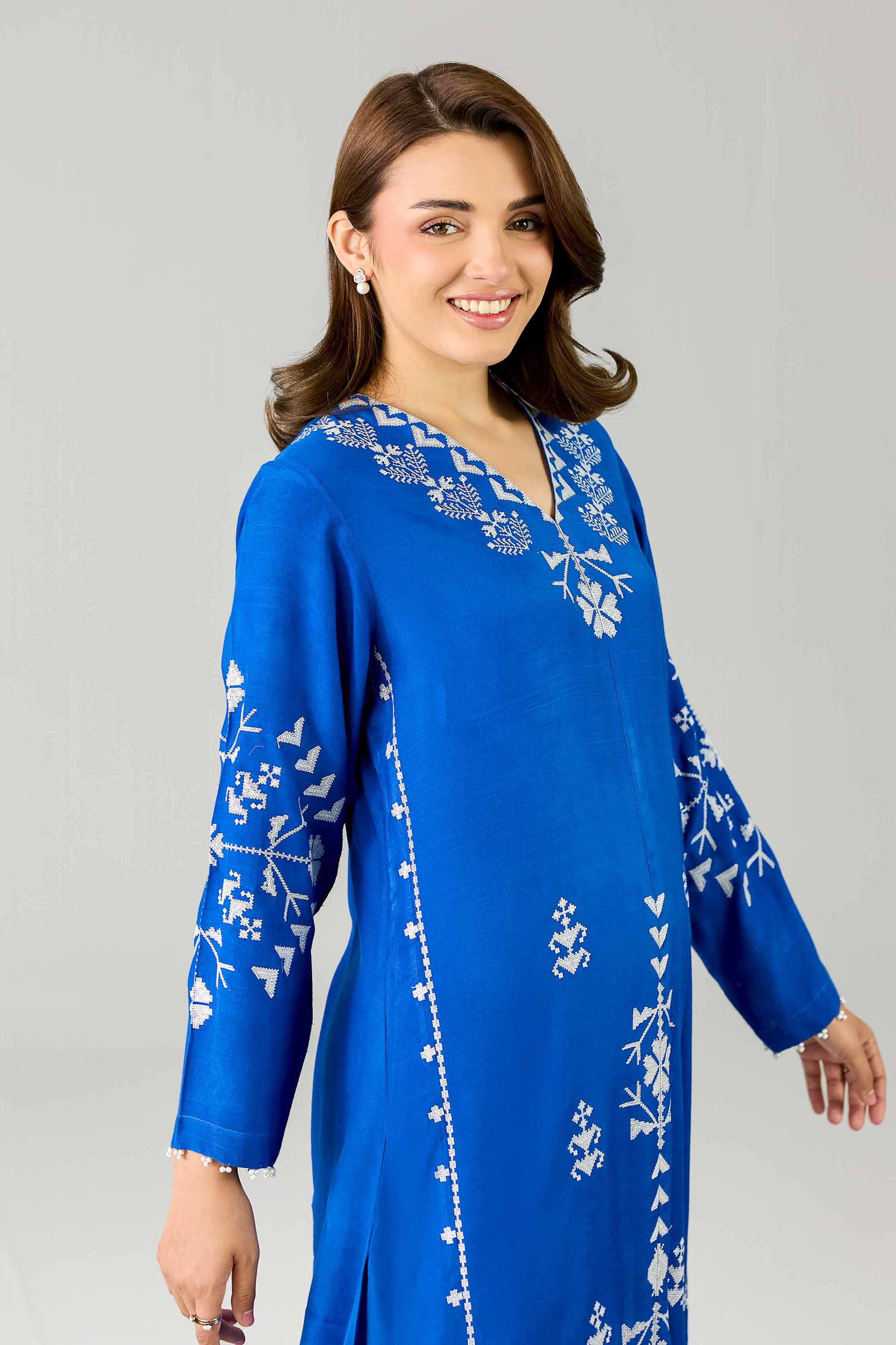 Embroidered Dress - FE26-82