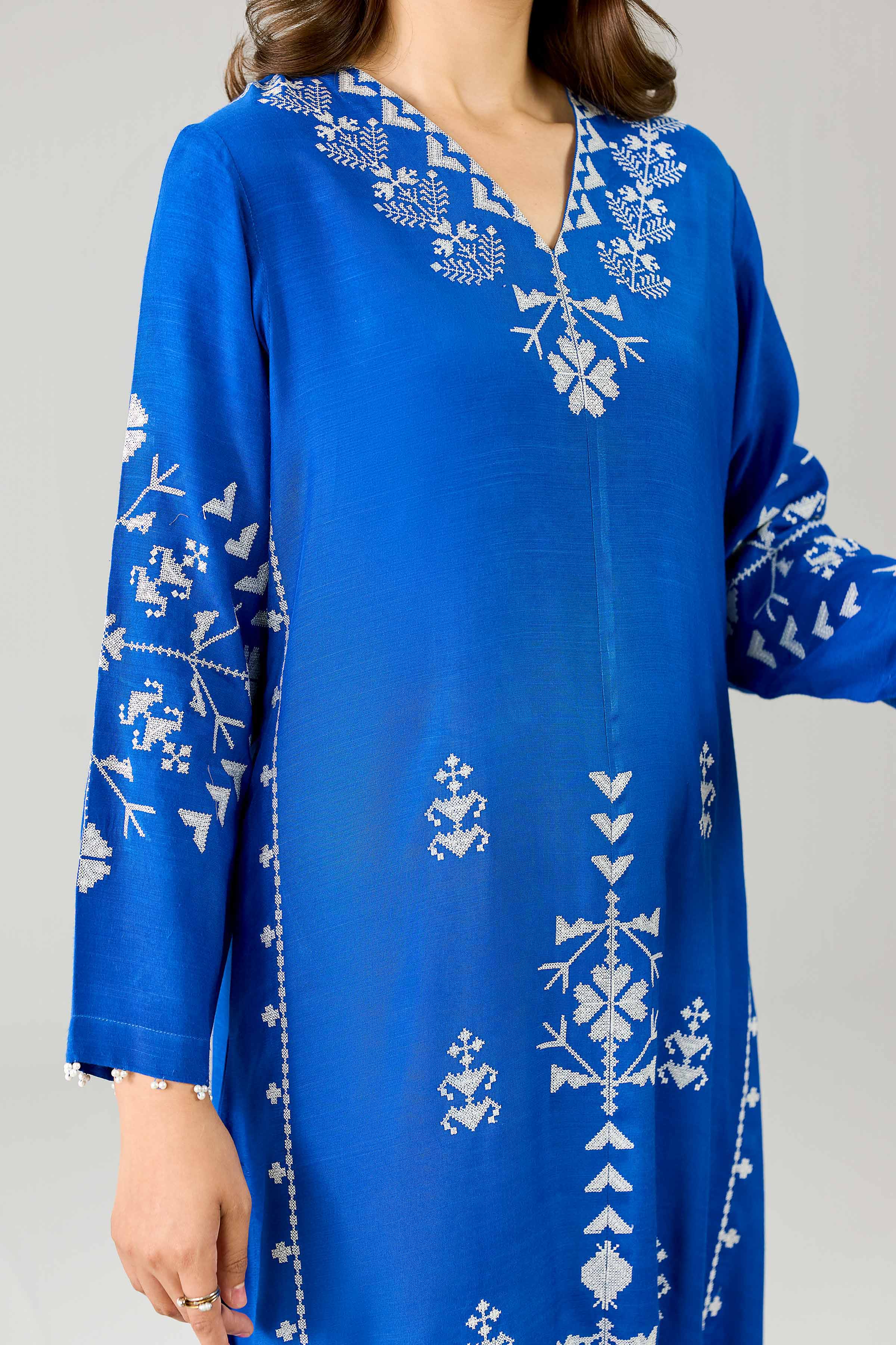 Embroidered Dress - FE26-82