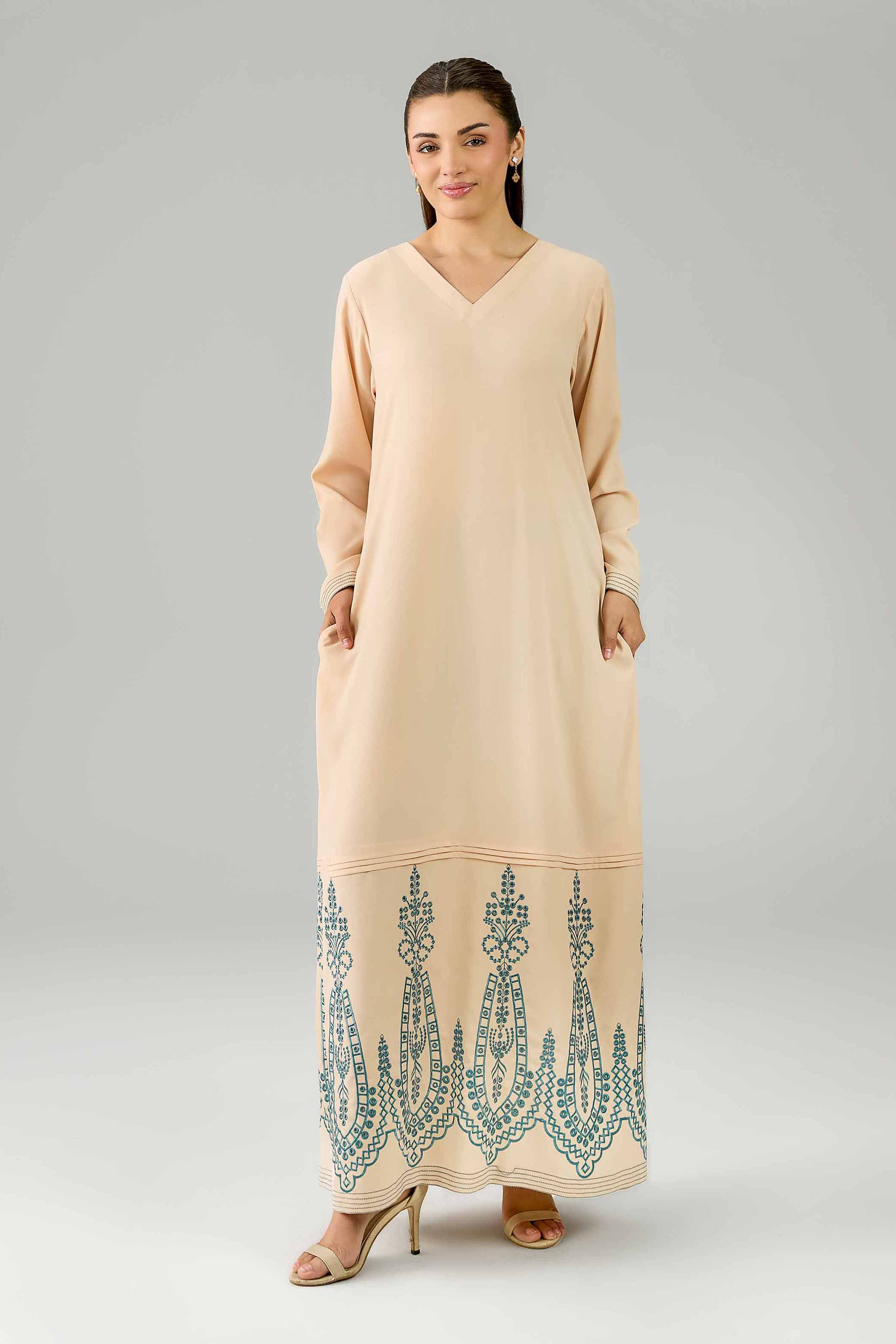 Embroidered Dress - FE26-91